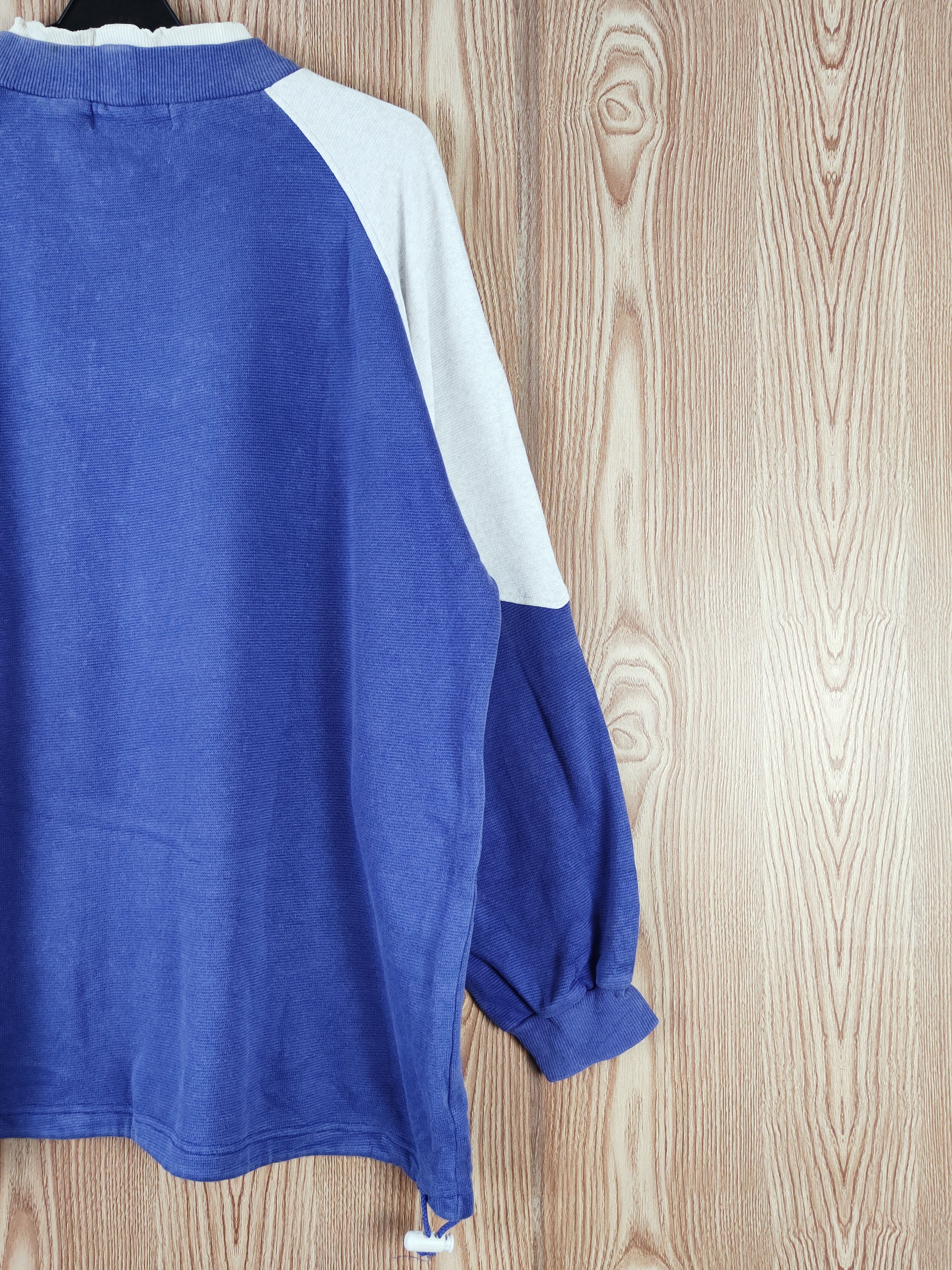 Fila × Vintage Vintage 💥 Fila Blue Sweatshirts Sweater Size US L / EU 52-54 / 3 - 11 Thumbnail