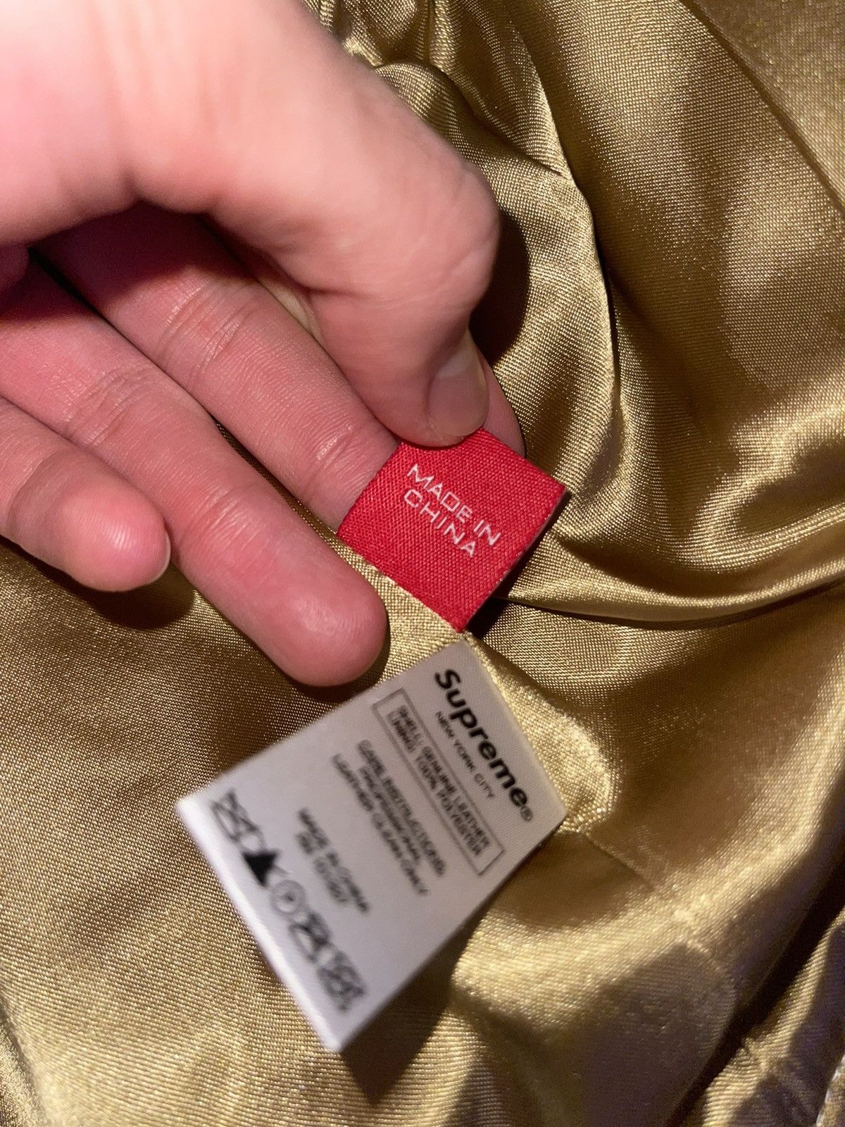Supreme Supreme Desert Camo Leather Jacket Size US M / EU 48-50 / 2 - 11 Thumbnail