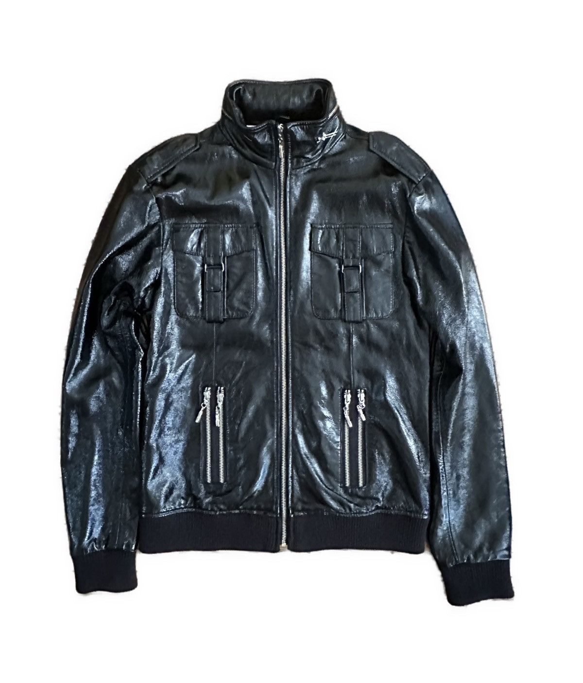 Levi's Damien Hirst X Levi’s X Warhol Factory Leather Jacket | Grailed