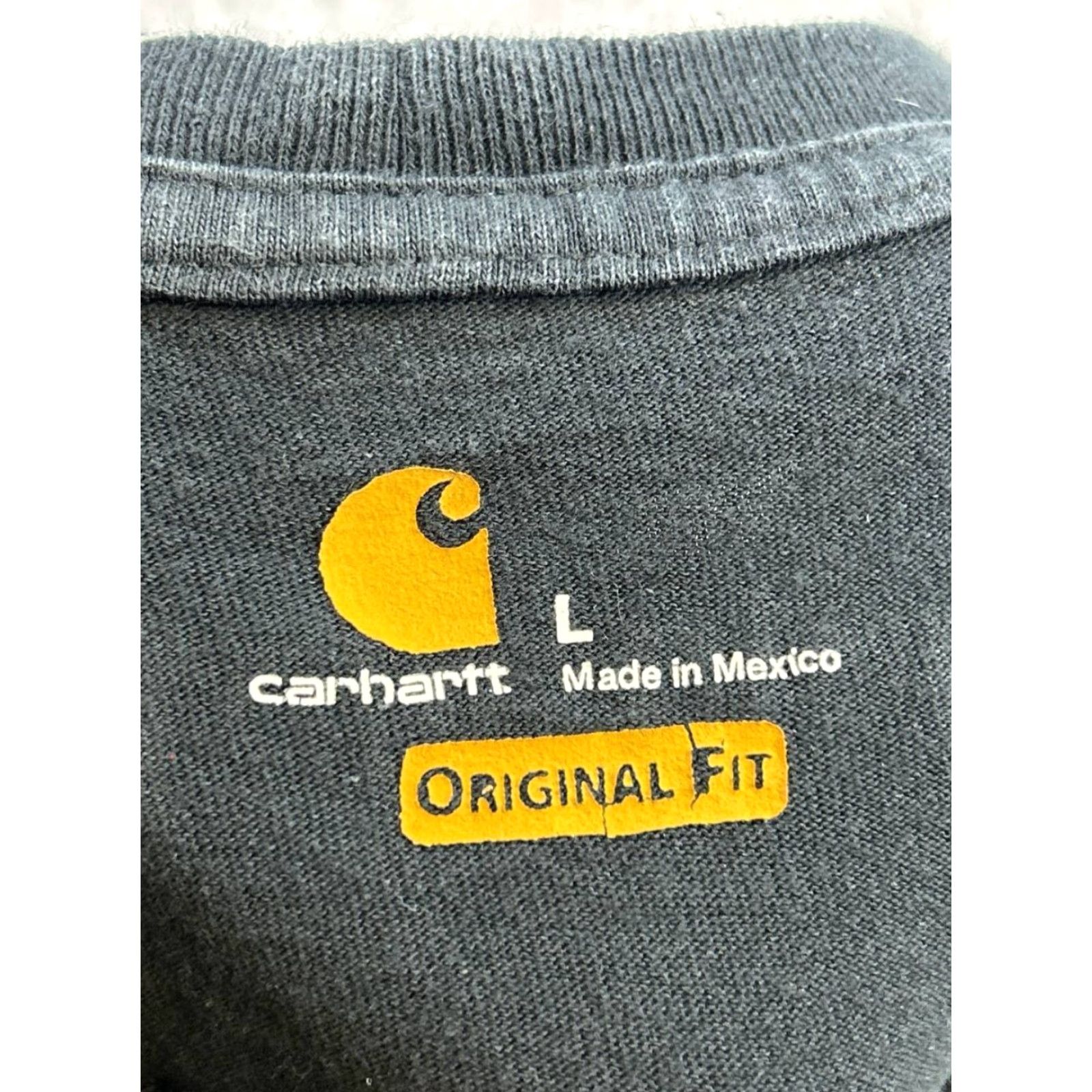 Carhartt Carhartt Shirt Mens Large Black Cotton Pullover Size US L / EU 52-54 / 3 - 3 Thumbnail