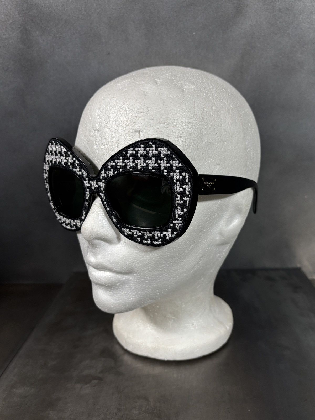Dolce & Gabbana F/W 2016 Dolce & Gabbana Limited Sunglasses Houndstooth Pied Size ONE SIZE - 5 Thumbnail