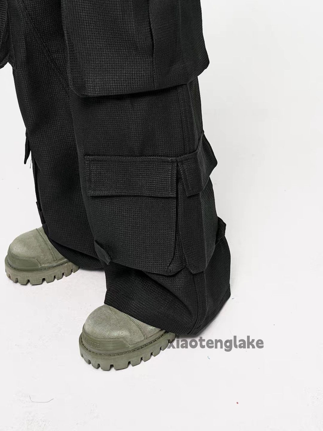 Designer × Japanese Brand × Vintage Utility military outdoor tactical patchwork cargo pants Size US 28 / EU 44 - 9 Thumbnail