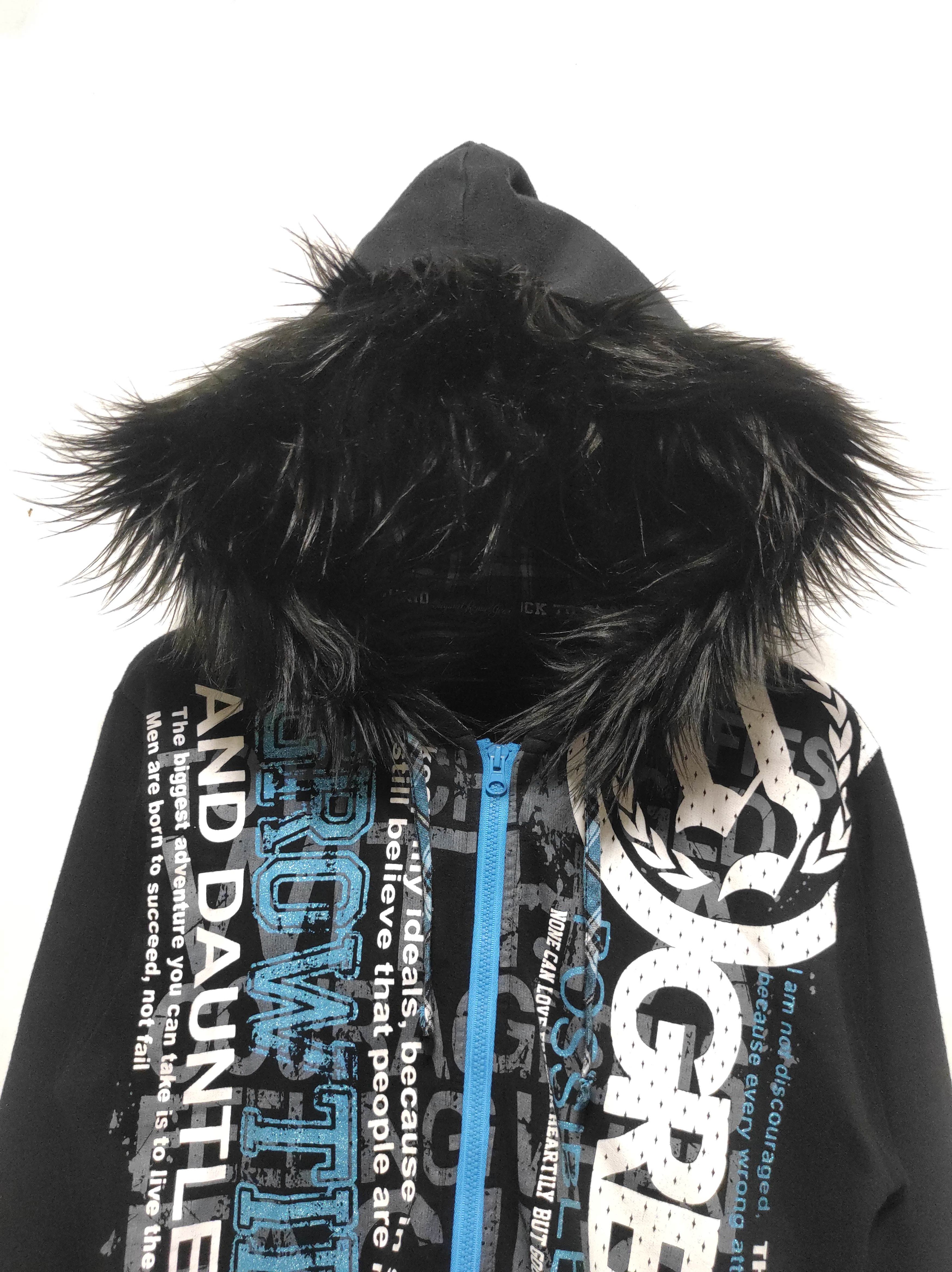 Affliction Original Remak Gear Poem Zipper Fur Hoodie LGB style Size US M / EU 48-50 / 2 - 3 Thumbnail