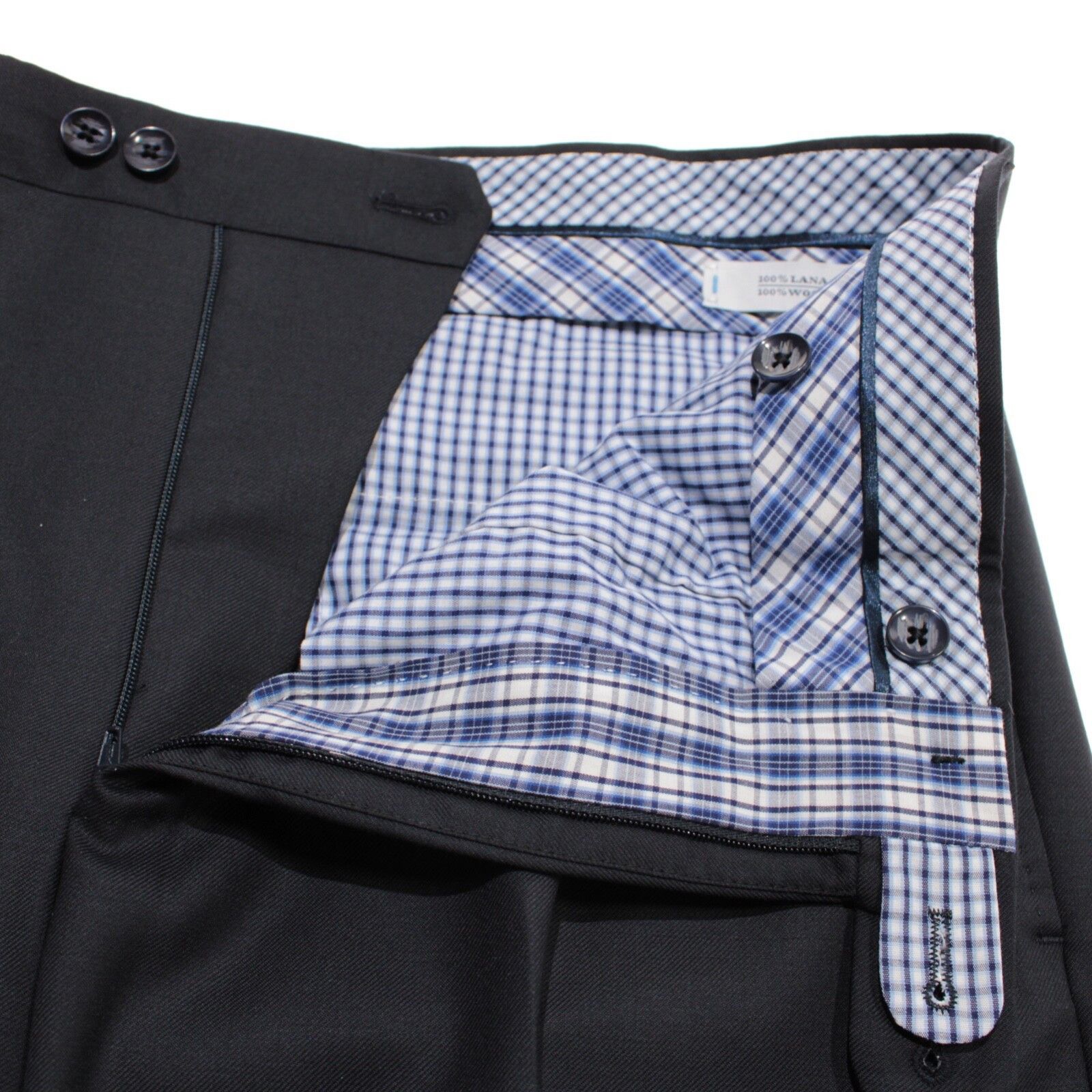 Other Valentini New with tags Dress Pants Size 34 US In Blue Size US 34 / EU 50 - 3 Thumbnail