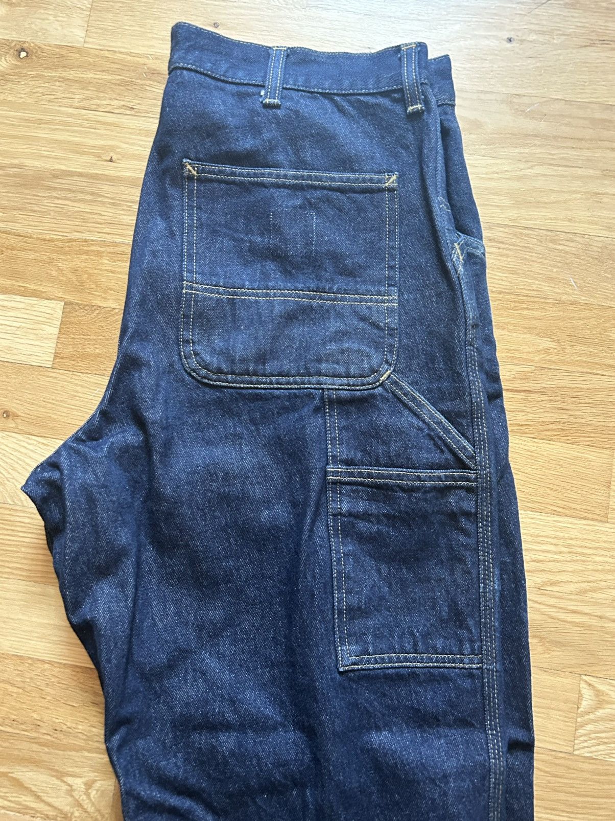 Carhartt Wip Carhartt WIP single knee pants raw denim 34x32 Size US 34 / EU 50 - 3 Thumbnail