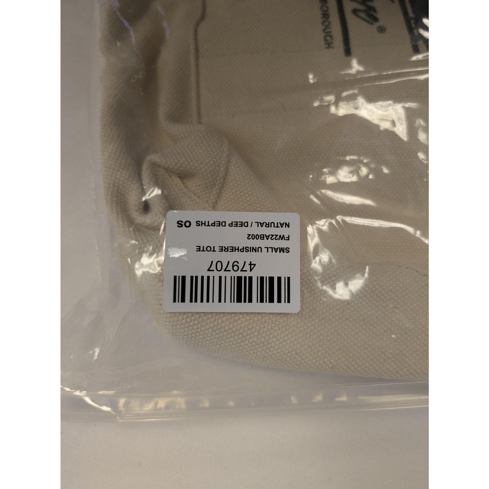 Aime Leon Dore o1rshd1 Size: OS / Small Unisphere Tote in Beige Size ONE SIZE - 12 Thumbnail