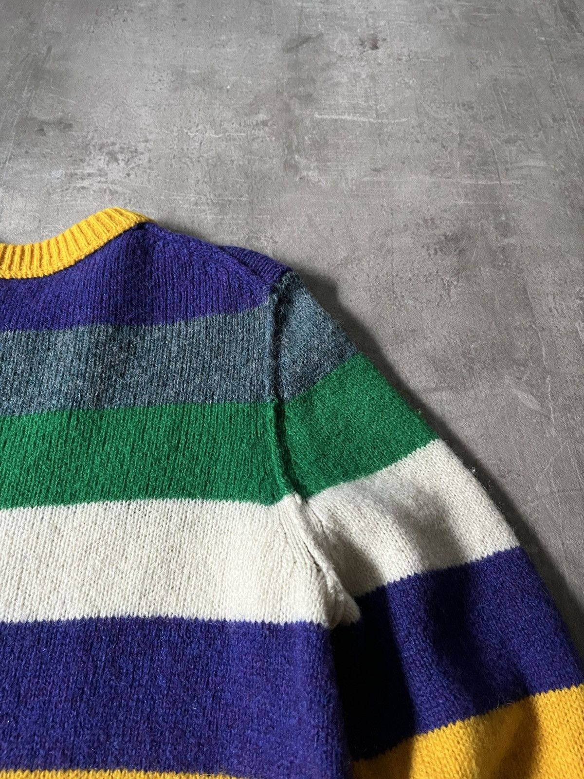Acne Studios Acne Studios kai striped multicolor wool sweater Size US M / EU 48-50 / 2 - 9 Thumbnail