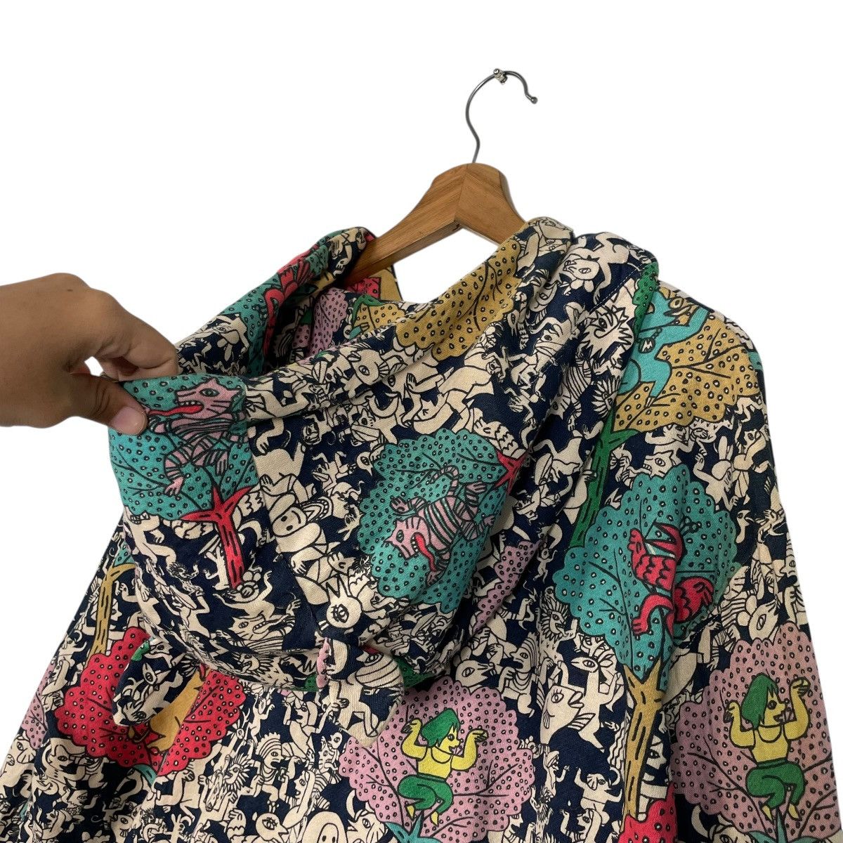 mercibeaucoup Mercibeaucoup Full Print Zipper Hoodie Size US S / EU 44-46 / 1 - 9 Thumbnail