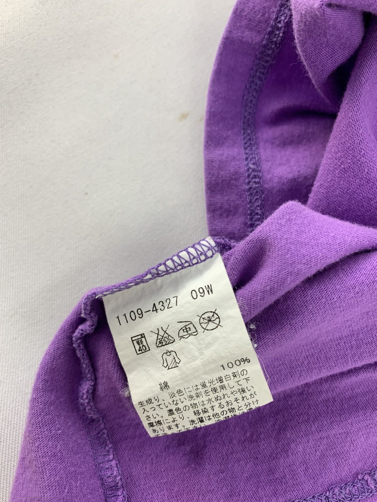 agnes b. 90s Agnes B Paris Longsleeve Embroidery Logo Tee Size S / US 4 / IT 40 - 6 Thumbnail