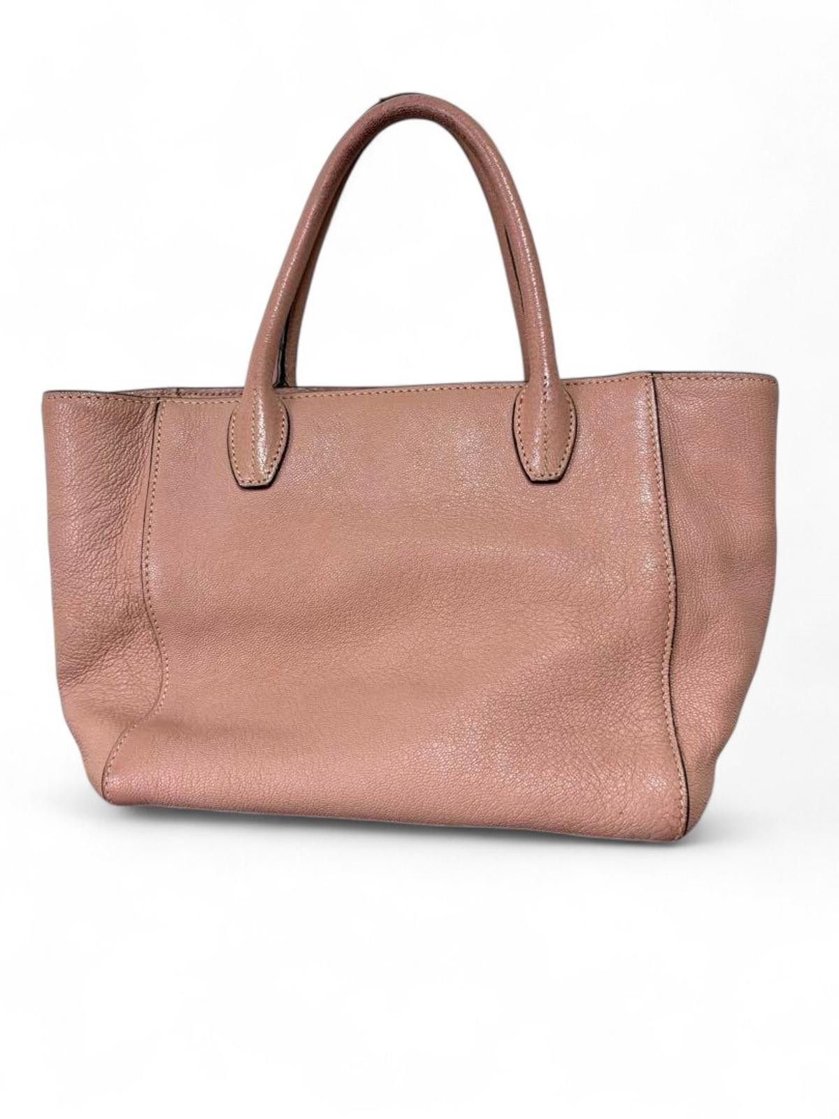 Miu Miu Miu Miu - Leather Tote Handbag Pink Size ONE SIZE - 2 Thumbnail
