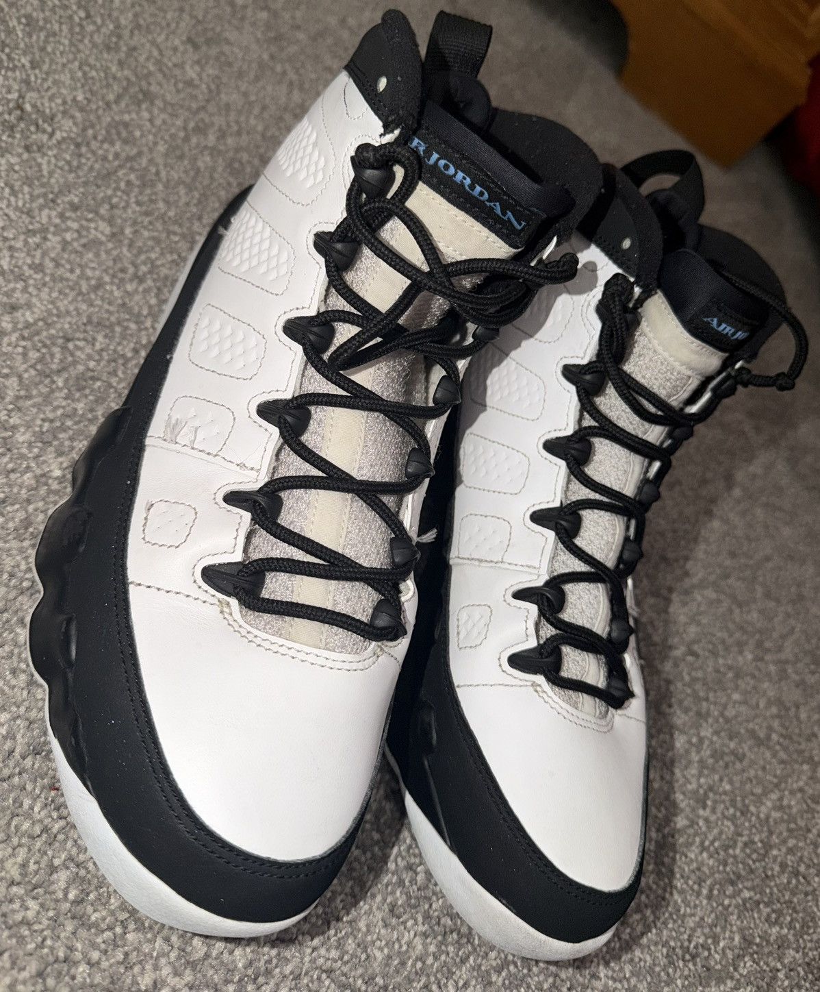 Jordan Brand Retro 9 University Blue Size 9 $120 Size US 9 / EU 42 - 3 Thumbnail