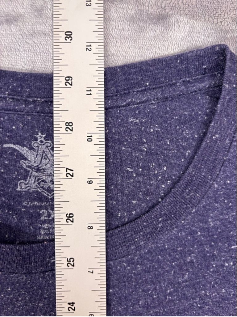 Budweiser Men's Budweiser T-shirt 2XL Blue Size US XL / EU 56 / 4 - 6 Thumbnail
