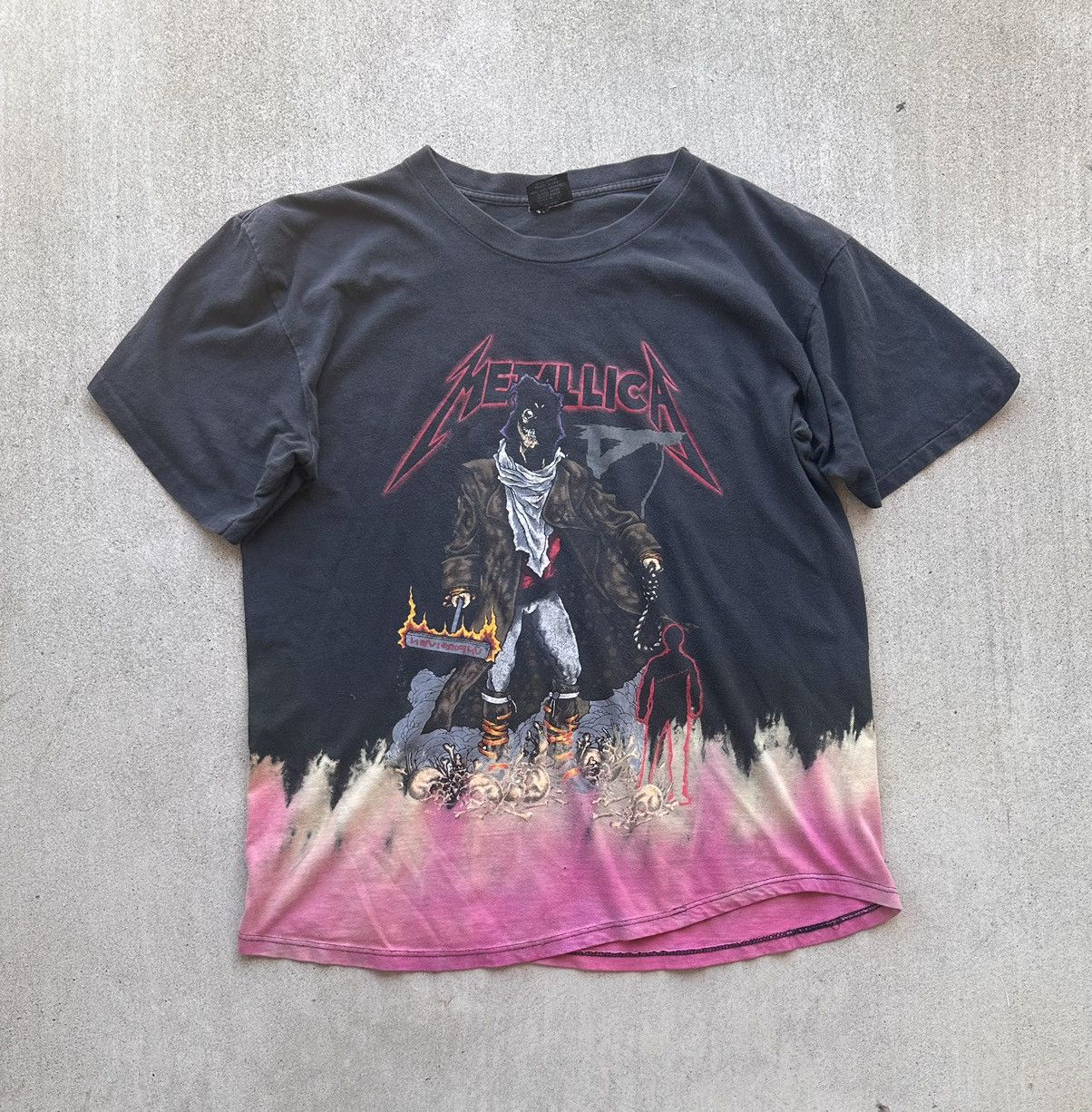 Band Tees × Metallica × Vintage Vintage 1992 Metallica Unforgiven 