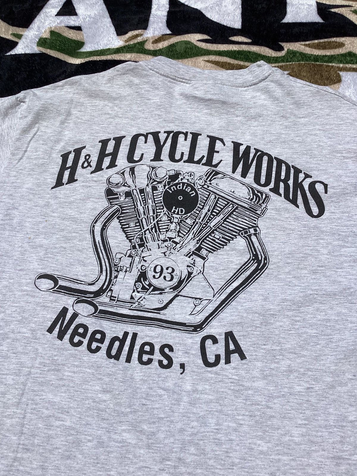 Vintage 2000 run what you bring motorcycle drags Laughlin Nevada Tee Size US XL / EU 56 / 4 - 4 Thumbnail