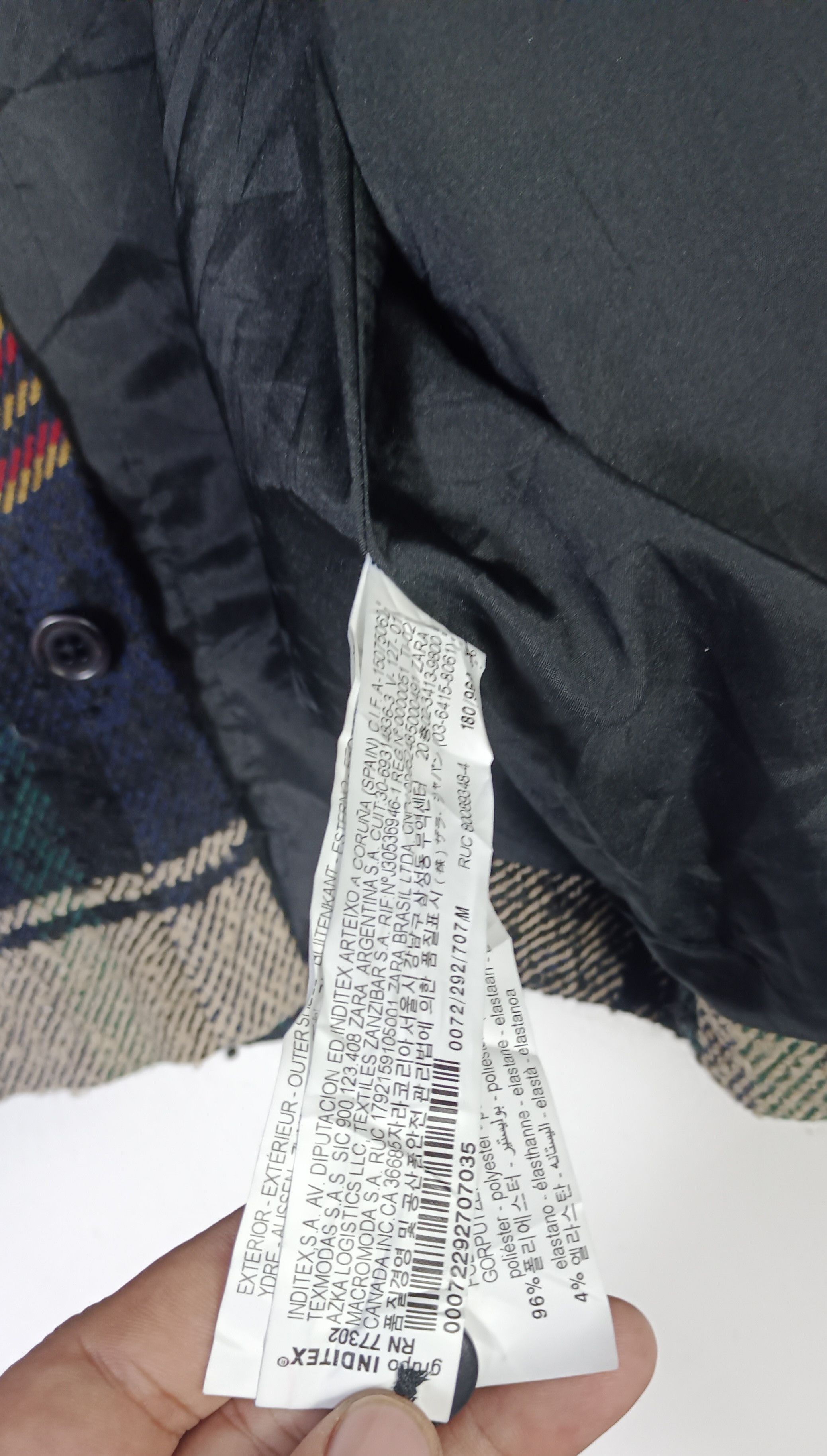 Designer × Zara Zara Men Flannel Wool Jacket Size US L / EU 52-54 / 3 - 10 Thumbnail
