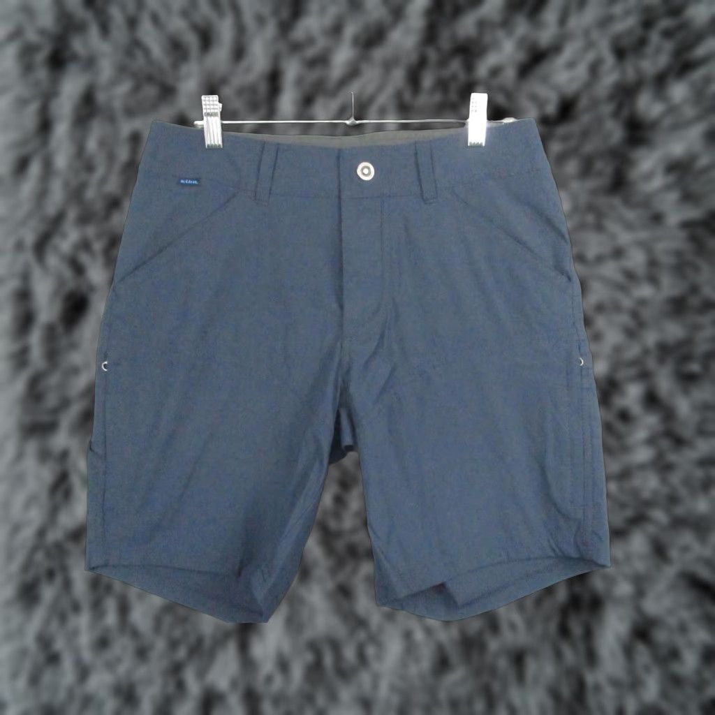 Vintage Kuhl Shorts 30 Blue 5121 Hiking Nylon Stretch Outdoor Cargo Mens Size US 30 / EU 46 - 1 Thumbnail