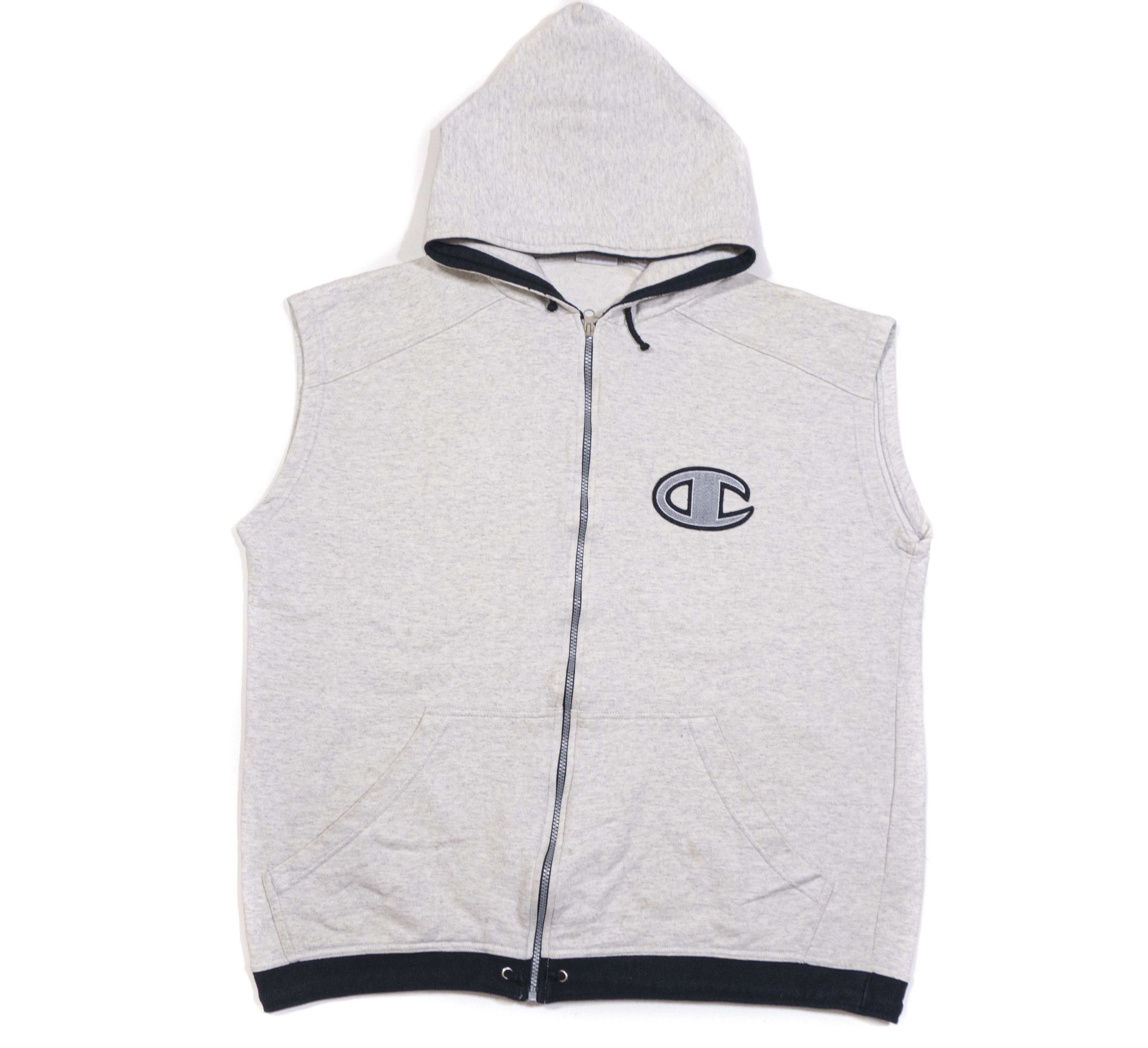 Champion 90S Big Logo Hooded Vest Size US L / EU 52-54 / 3 - 2 Thumbnail