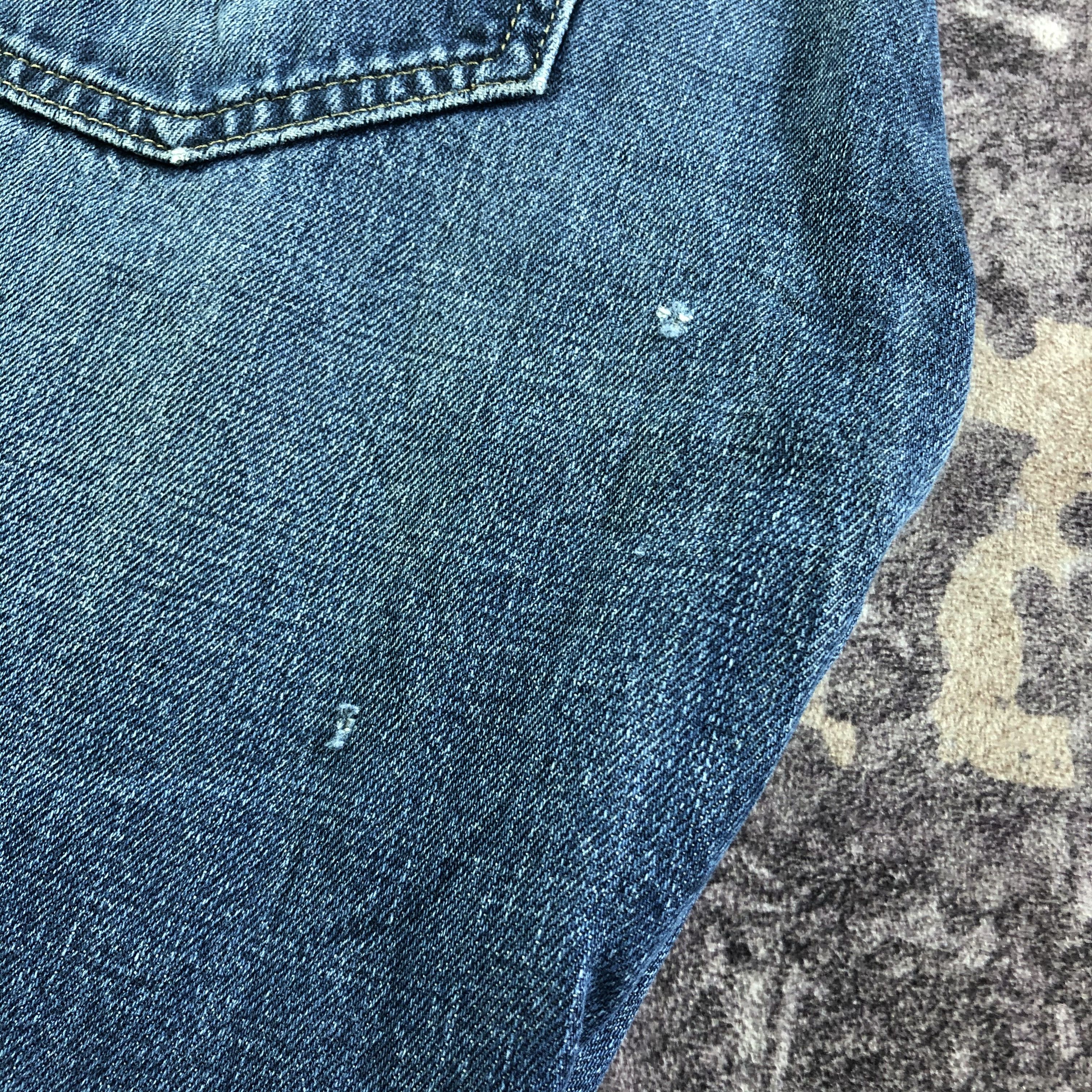 Levi's × Vintage Vintage Blue Wash Levis 527 Flare Jeans-JM3446 Size 33" - 11 Thumbnail