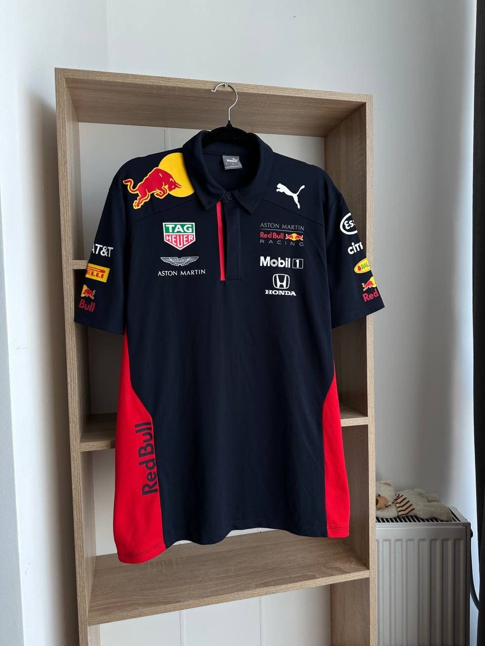 Red Bull × Vintage Vintage Red Bull Racing Formula Uno T-Shirt Size US XL / EU 56 / 4 - 5 Thumbnail