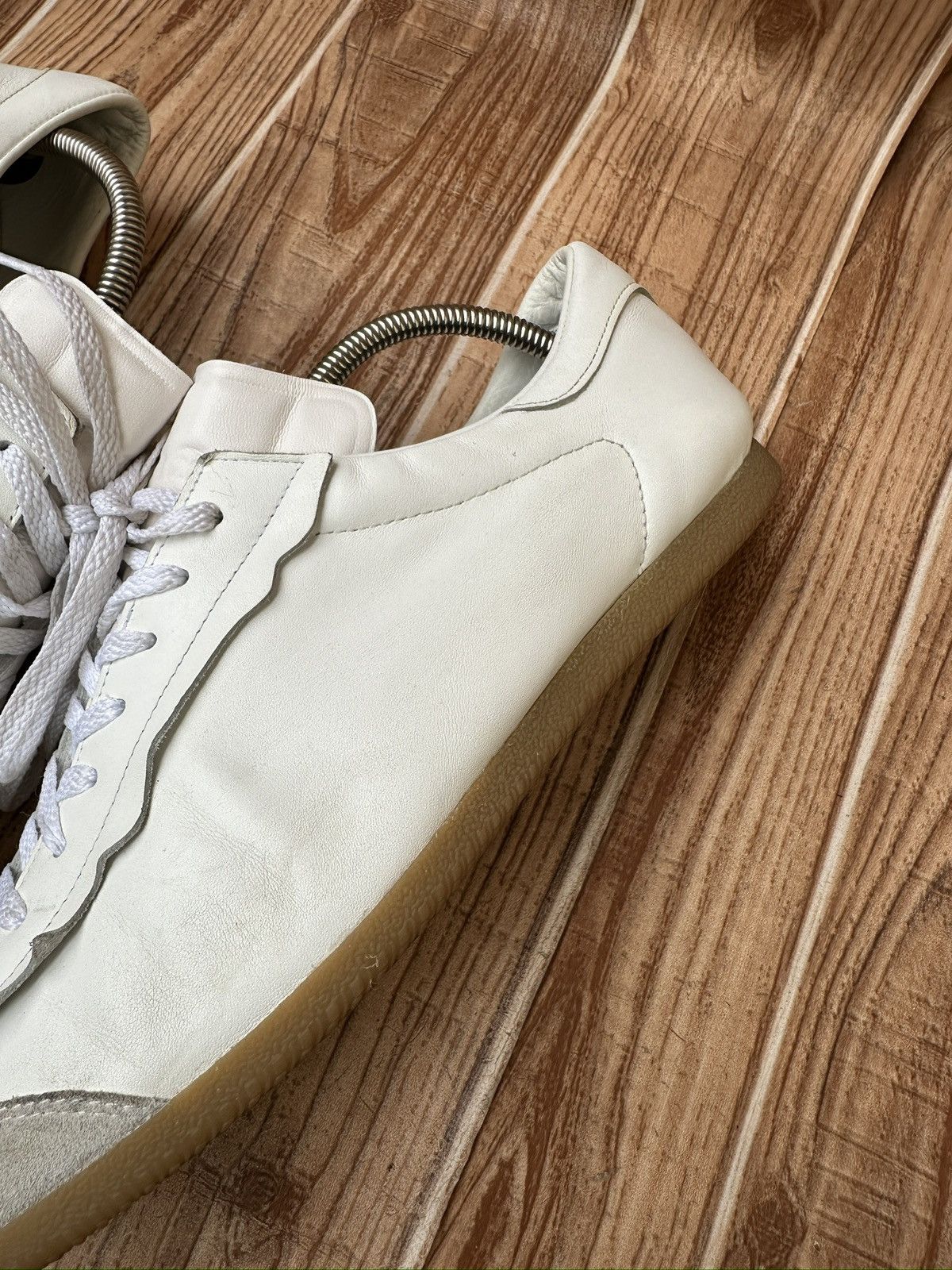 Maison Margiela Maison Margiela Feather Light Leather Lowtop Sneaker Size US 12 / EU 45 - 9 Thumbnail
