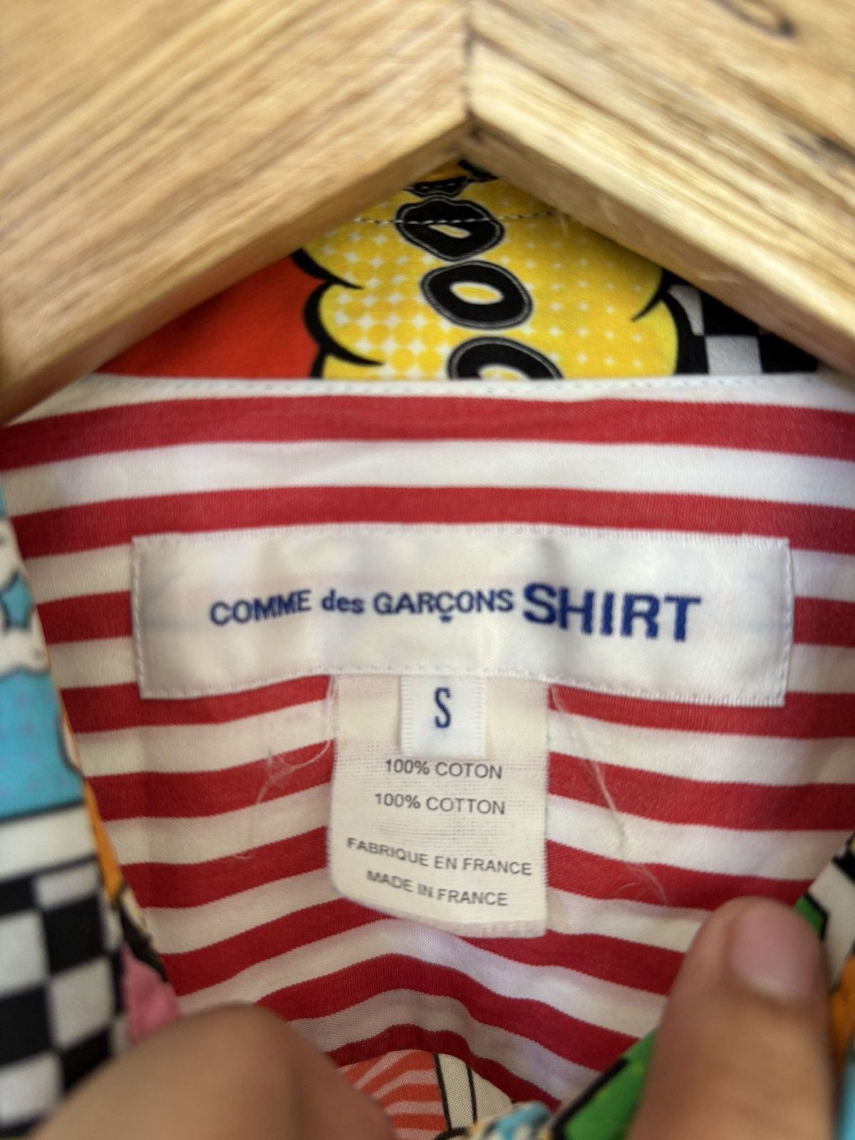 CDG by Comme des Garcons CDG Shirt - Comic Print Multi Print Size US S / EU 44-46 / 1 - 5 Thumbnail