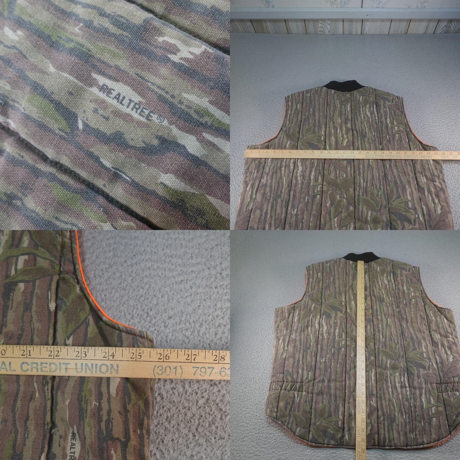 Walls VINTAGE Walls Blizzard-Pruf Insulated Reversible Camouflage Vest Mens XL Brown Size US XL / EU 56 / 4 - 8 Thumbnail