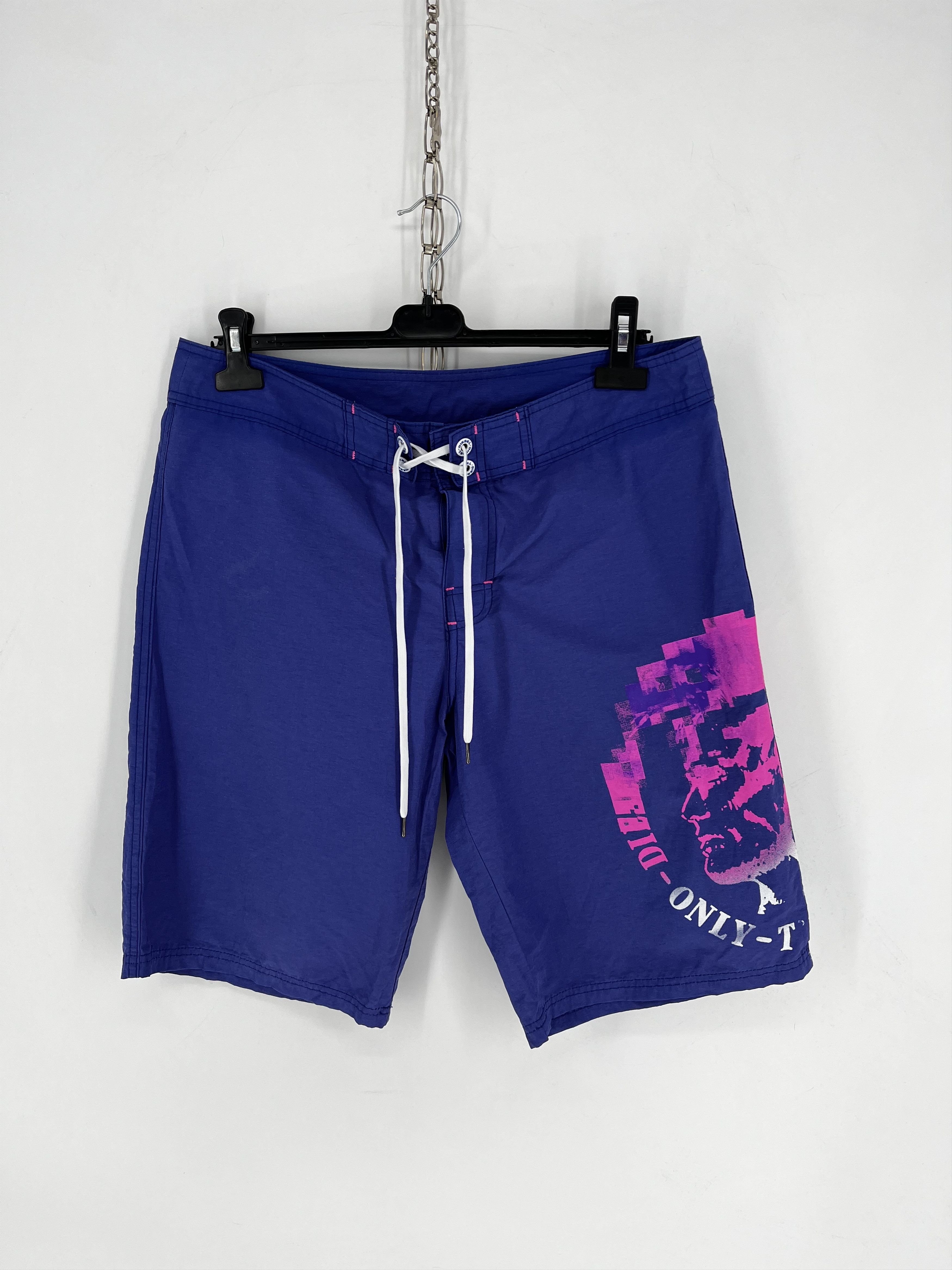 Other Vintage Y2K Beach shorts made of DIESEL Hawaii Size L Size US 34 / EU 50 - 1 Thumbnail