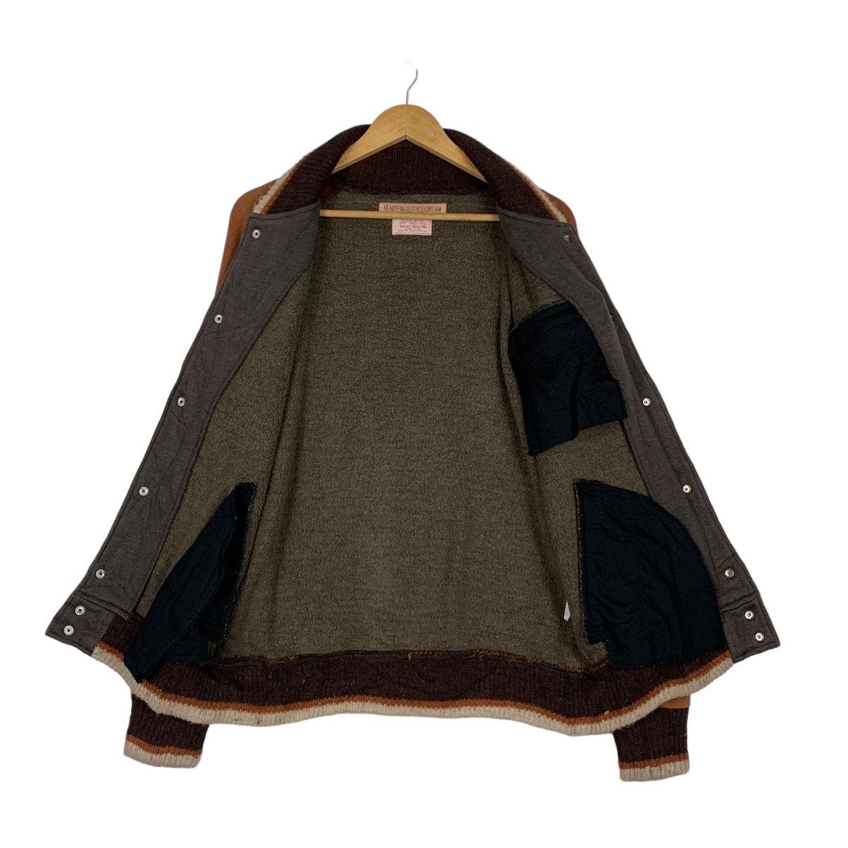 Japanese Brand KRIFF MAYER HeartfulClothes&Dream Varsity Jacket #1104-C50 Size US M / EU 48-50 / 2 - 11 Thumbnail