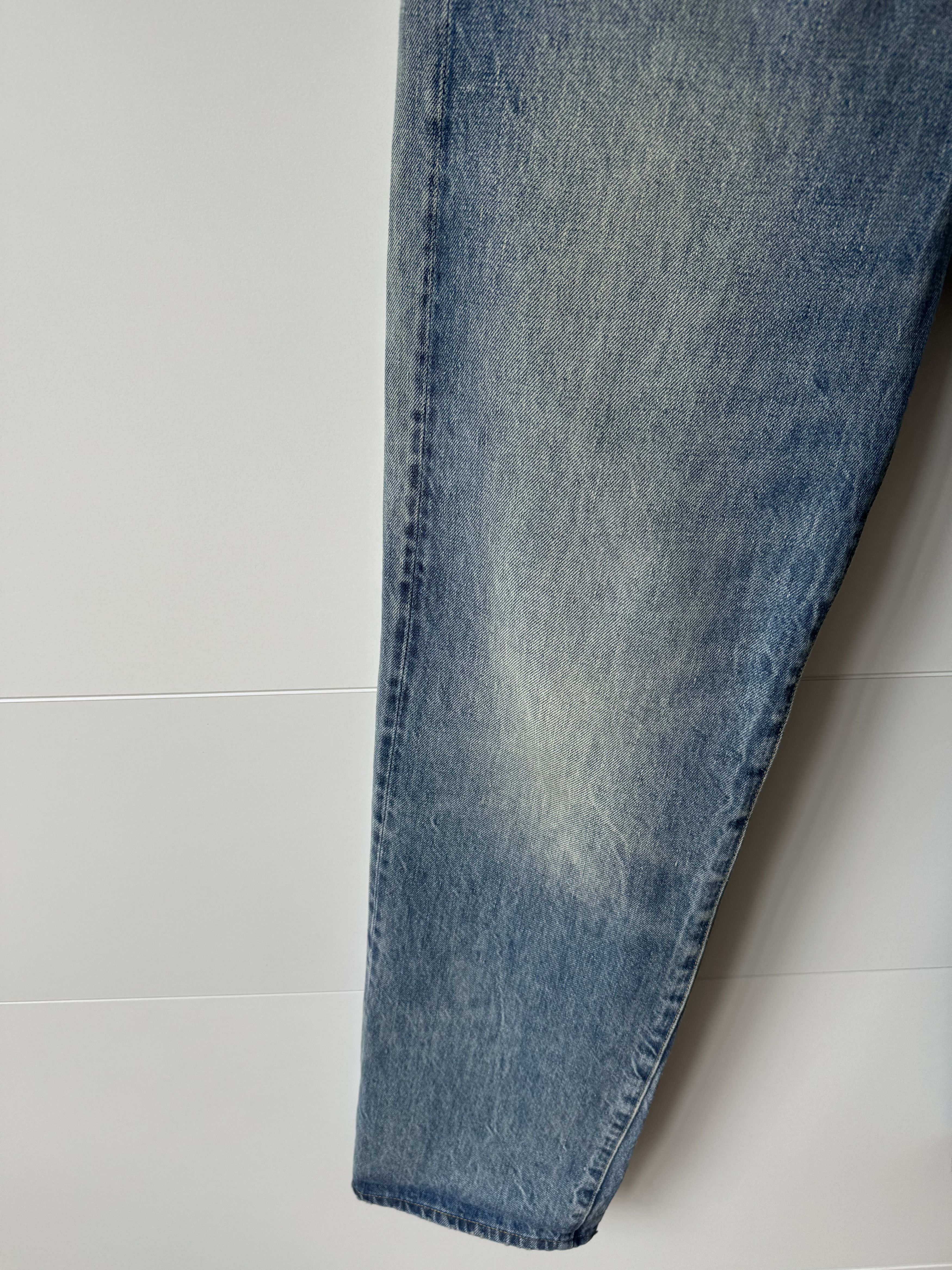 Levi's Vintage Clothing [W29/L32] 1955 501 Jean (Olive You Rock) Size US 30 / EU 46 - 3 Thumbnail