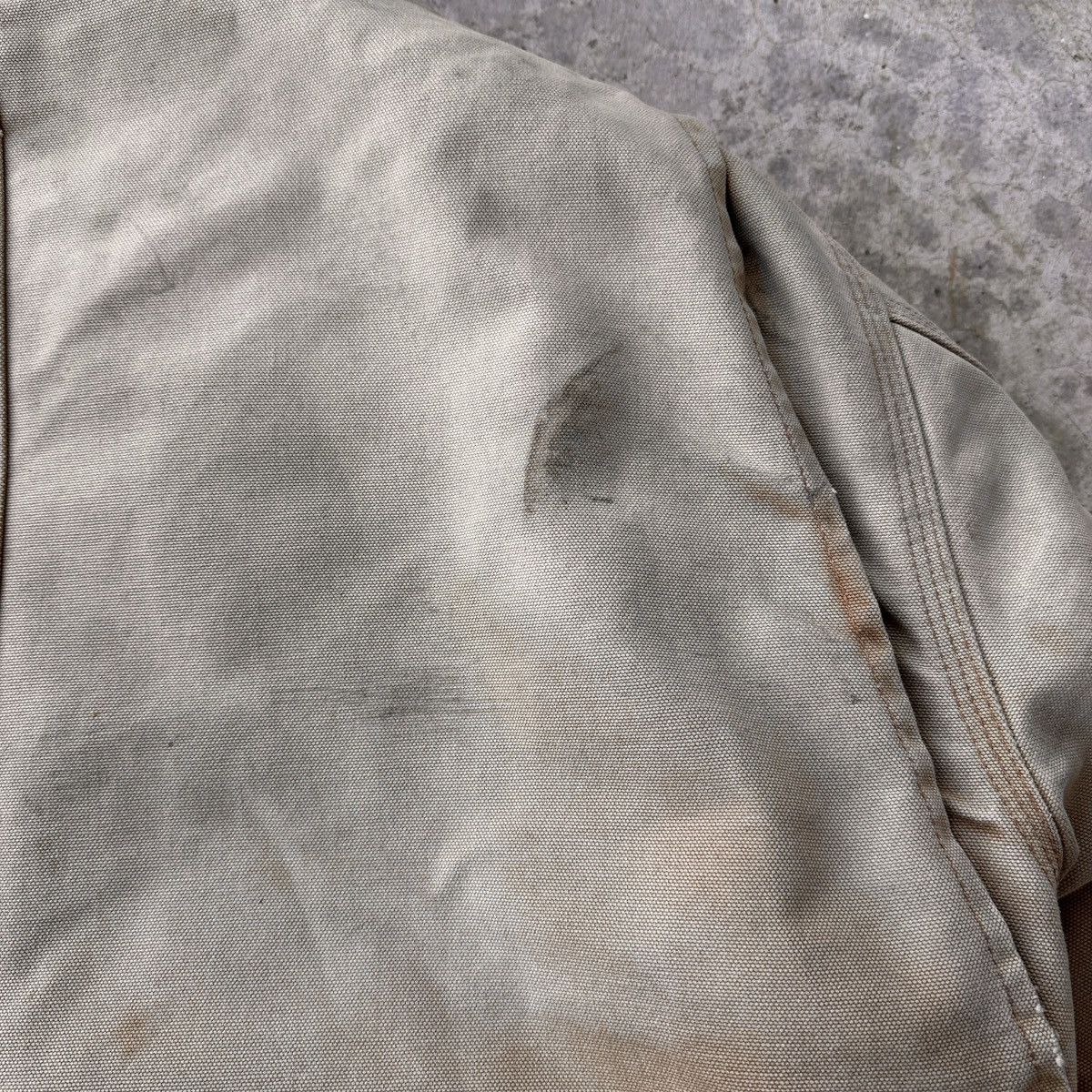 Carhartt Thrashed 90’s Arctic Faded Dirty Work Jacket Detroit Size US L / EU 52-54 / 3 - 12 Thumbnail