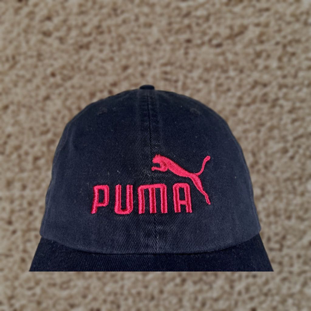 Puma PUMA Hat Cap Strap Back Adult One Size Blue Pink Cotton Twill Embroider Outdoor Baseball Cap Casual Logo Outdoor Men Size ONE SIZE - 1 Thumbnail