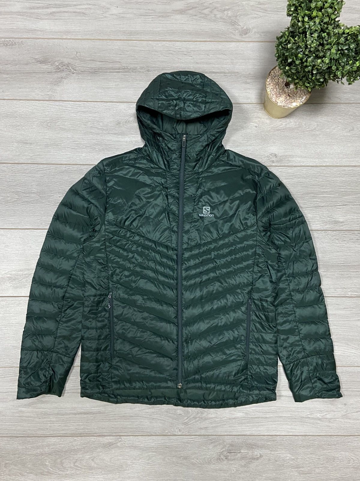 Salomon Salomon puffer zip jacket quilted Size US L / EU 52-54 / 3 - 1 Thumbnail