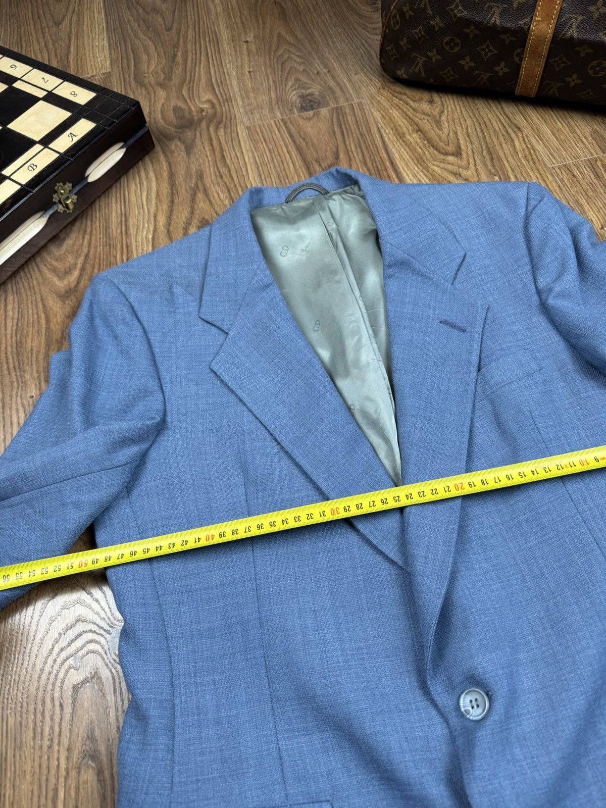 Christian Dior Monsieur Vintage wool blazer Christian Dior original luxury item Size 46L - 4 Thumbnail