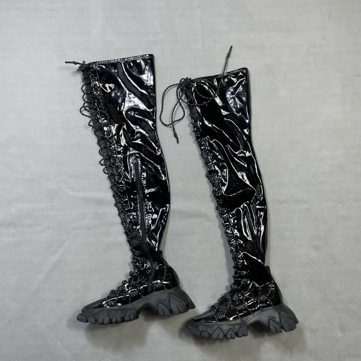 ANGEL CHEN ANGEL CHEN SPRING/SUMMER 2019 HIGH TOP BOOTS Size US 7 / IT 37 - 4 Thumbnail