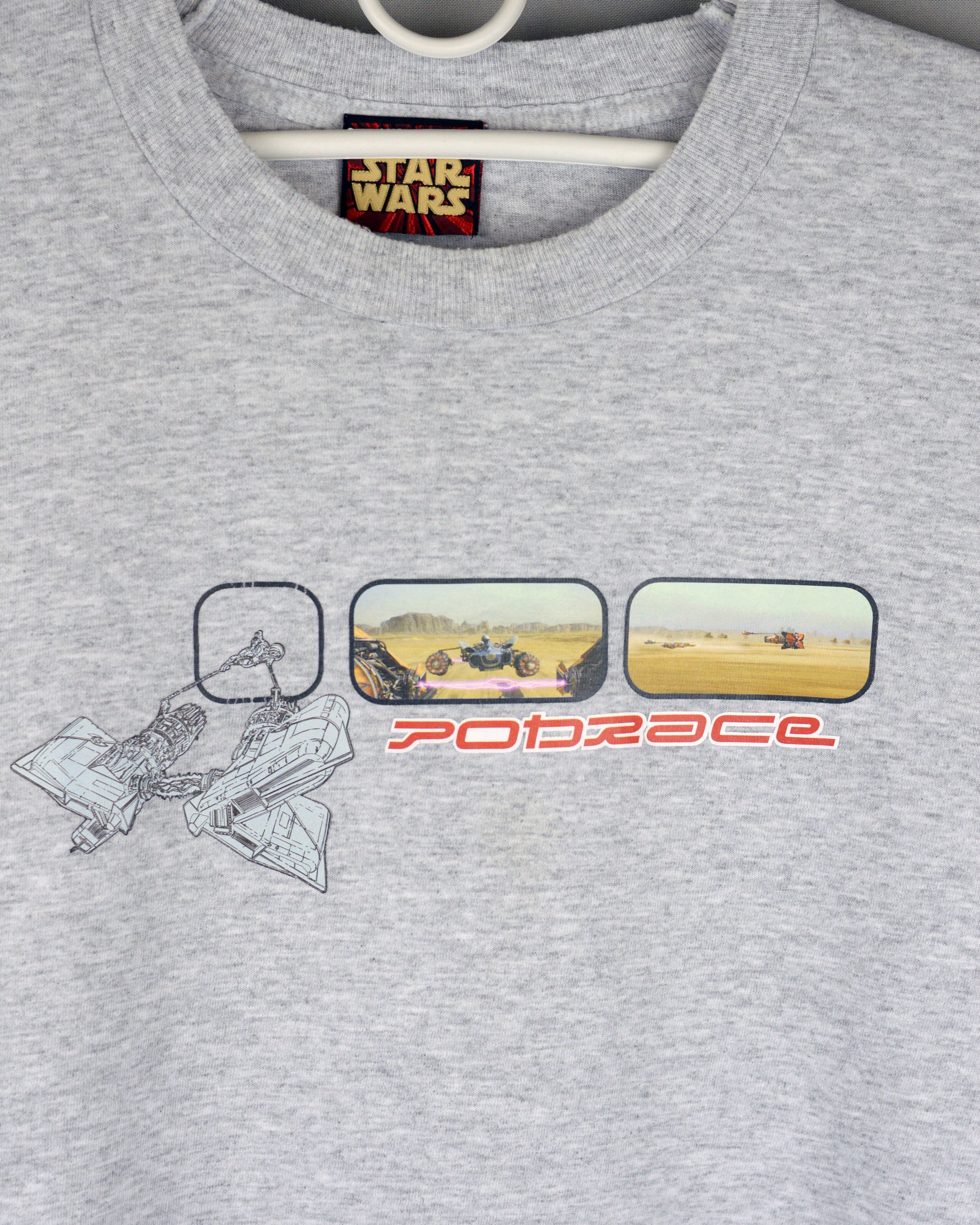Star Wars × Vintage Vintage Star Wars Podrace 90s t shirt Size US XL / EU 56 / 4 - 2 Thumbnail