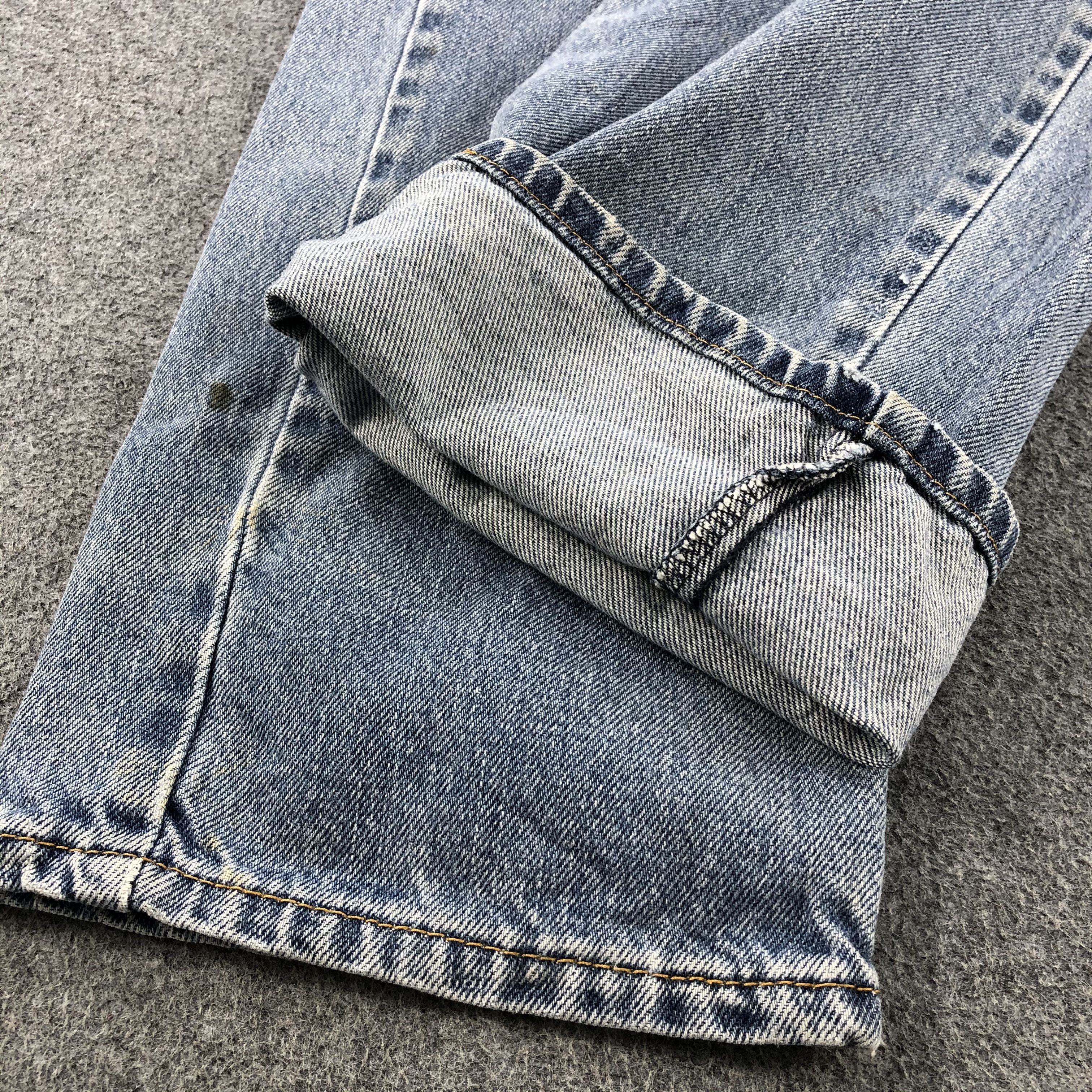 Levi's × Vintage Vintage Light Wash Levis 505 Jeans-JM1887 Size US 35 - 6 Thumbnail