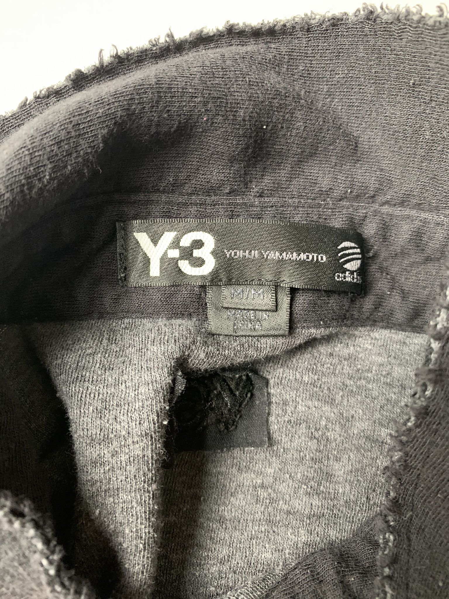 Y-3 × Yohji Yamamoto Y-3 A/W 2013 cotton raw edge jacket Size M / US 6-8 / IT 42-44 - 7 Thumbnail