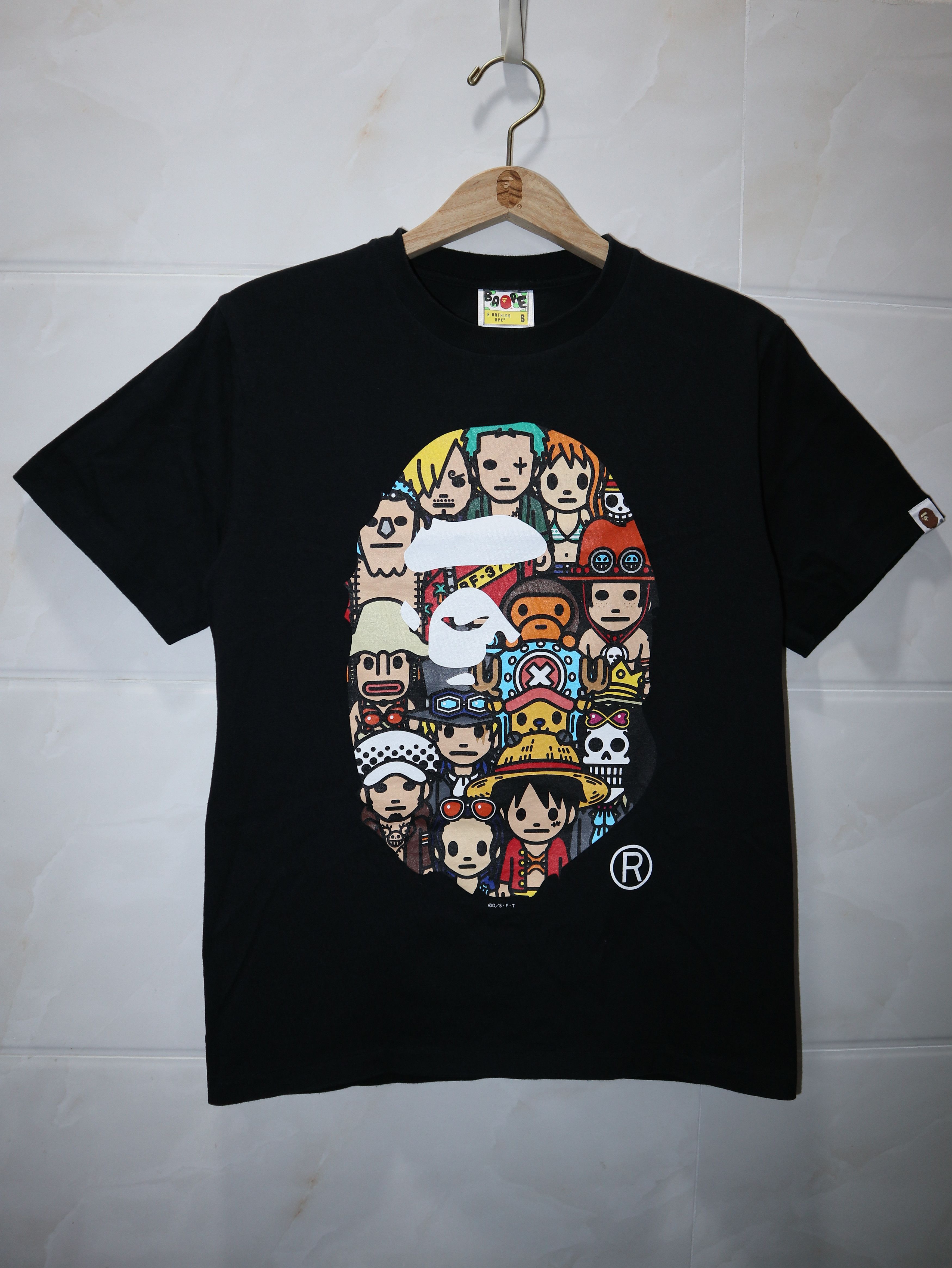 Bape × One Piece Bape x One Piece Baby Milo Nami & Nico Robin Tee