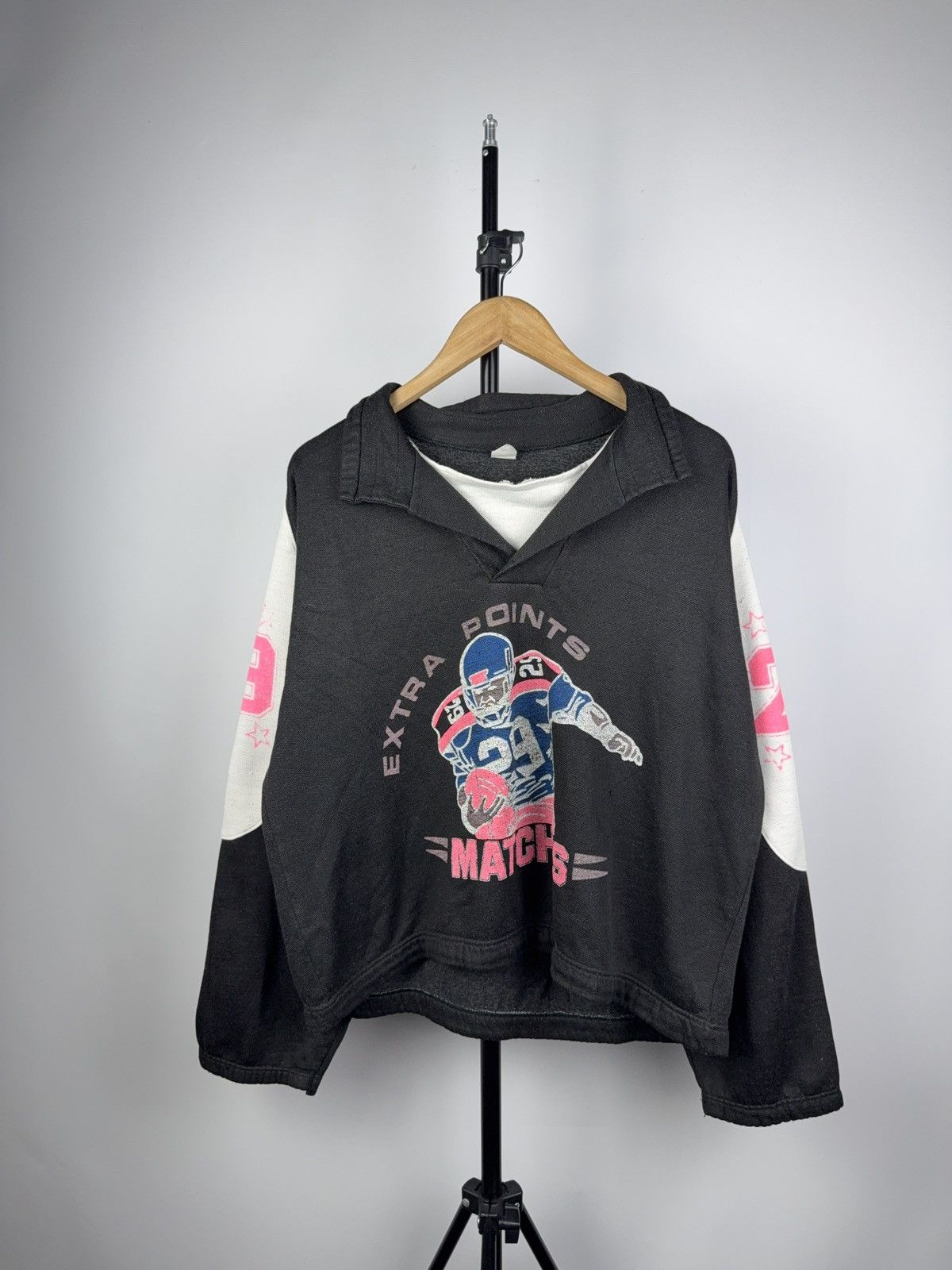 NFL × Vintage Vintage 80s NFL Extra Points MATCHES Crewneck Sweatshirt Size US S / EU 44-46 / 1 - 1 Thumbnail