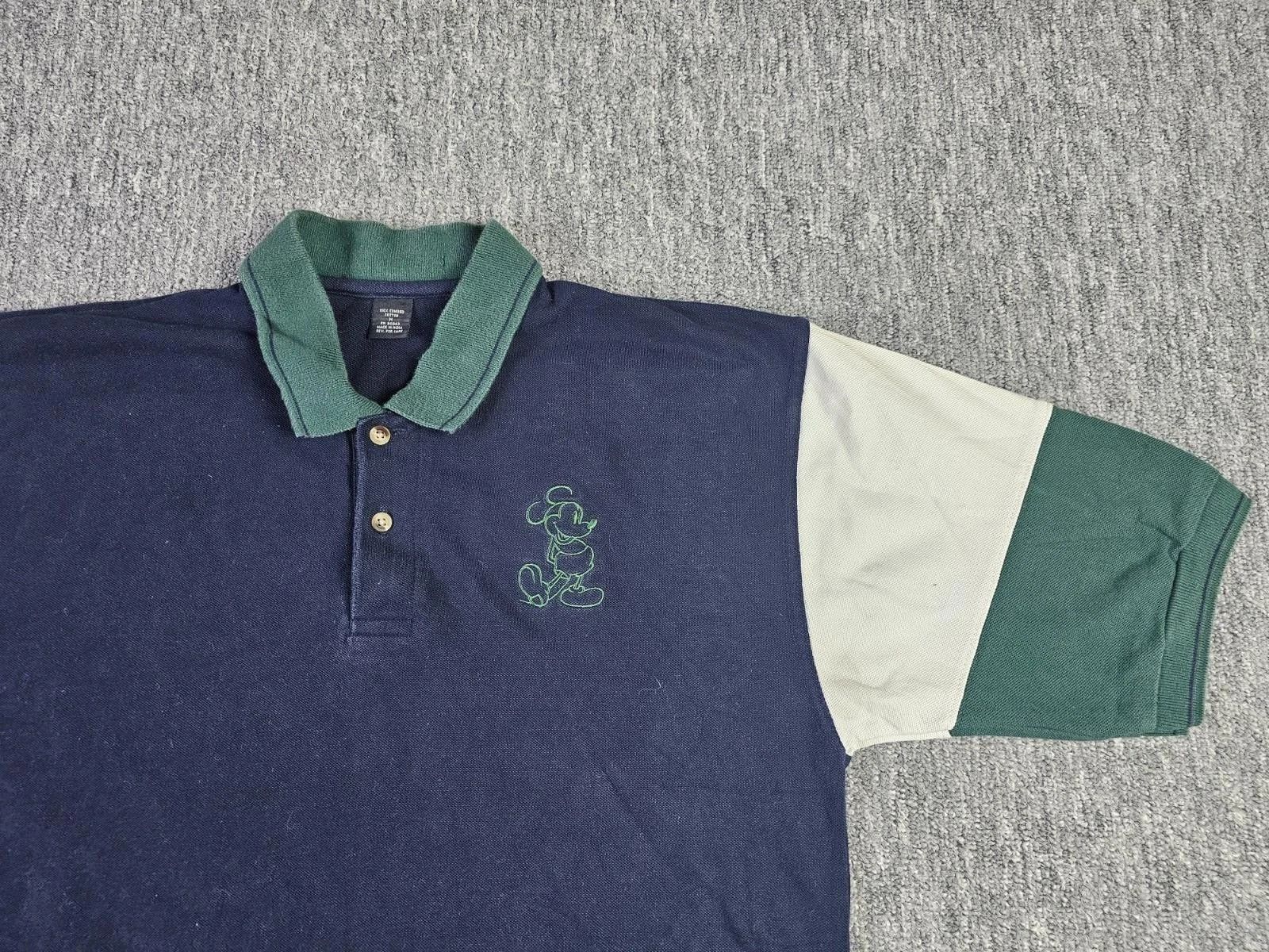 Other Disney Mickey Mouse 90s Rugby Polo Colorblock Embroidered M Size US M / EU 48-50 / 2 - 2 Thumbnail