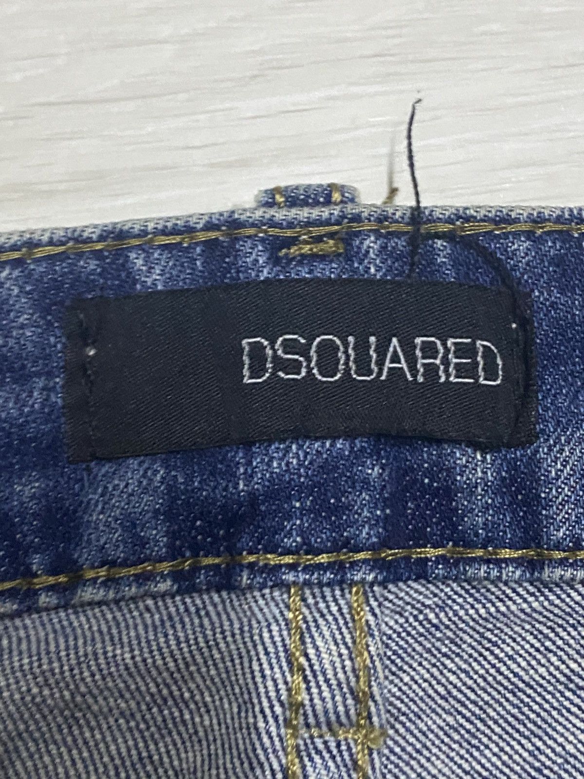 Dsquared2 Vintage DSquared Patches Distressed Amiri Style Skinny Jeans Size US 30 / EU 46 - 15 Thumbnail