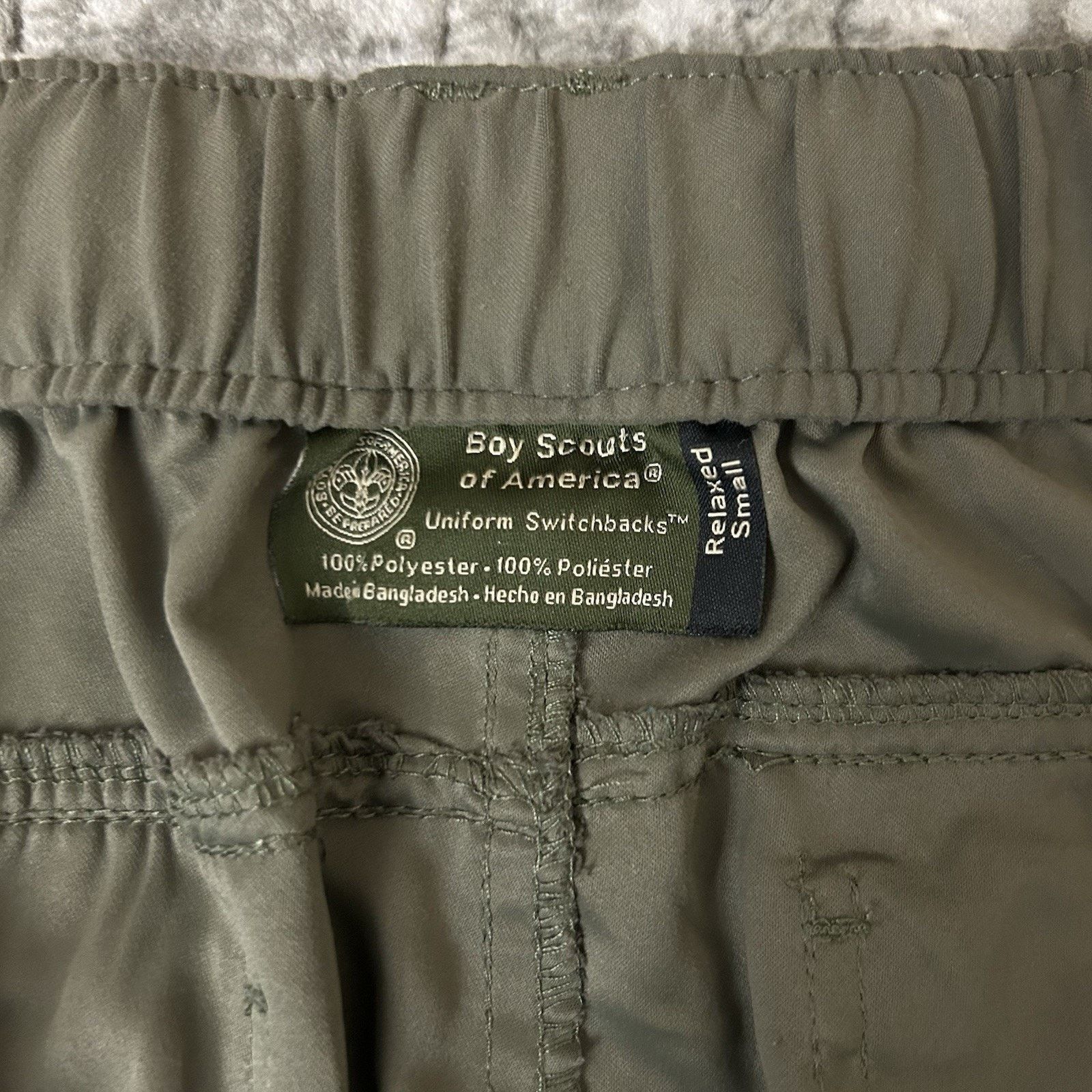 Other Boy Scouts Of America Pants Mens S 28-29” Green Cargo Belted Size US 28 / EU 44 - 9 Thumbnail