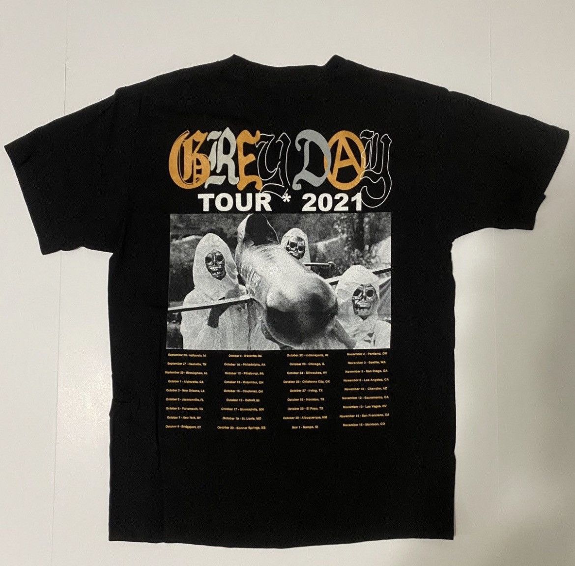 Other $uicideboy$ Greyday 2021 Tour Tee L Size US L / EU 52-54 / 3 - 3 Thumbnail