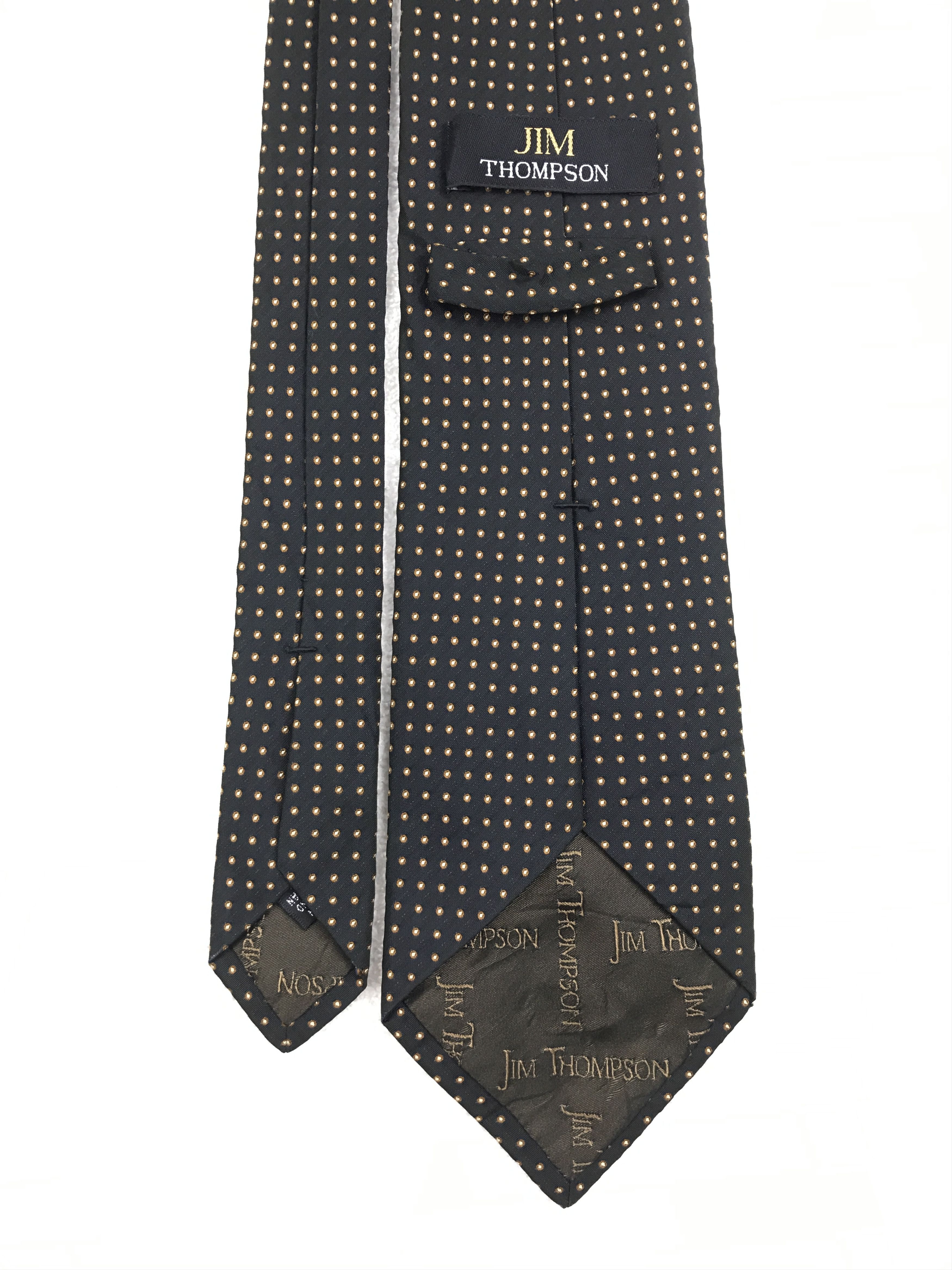 Designer × Jim Thompson × Vintage Vintage Jim Thompson Mania Silk Necktie Size ONE SIZE - 4 Thumbnail