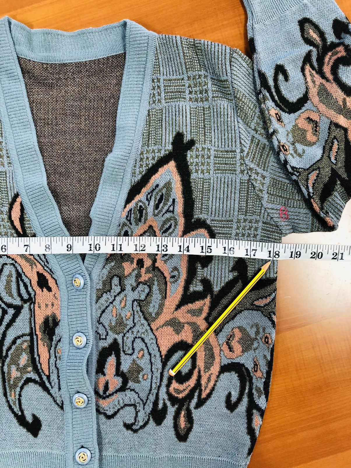 Vintage Unbranded Traditional Design Cardigan Size M / US 6-8 / IT 42-44 - 12 Thumbnail