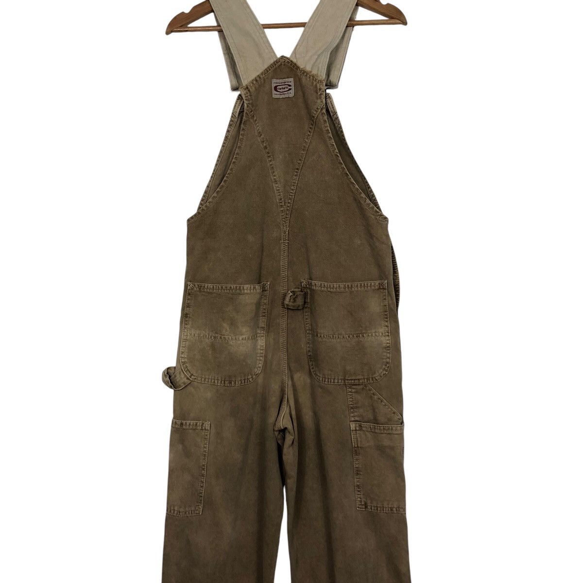 Carhartt 📌Vintage Detroit Chore Worker Duck Canvas Coverall Carhartt Size US 30 / EU 46 - 12 Thumbnail