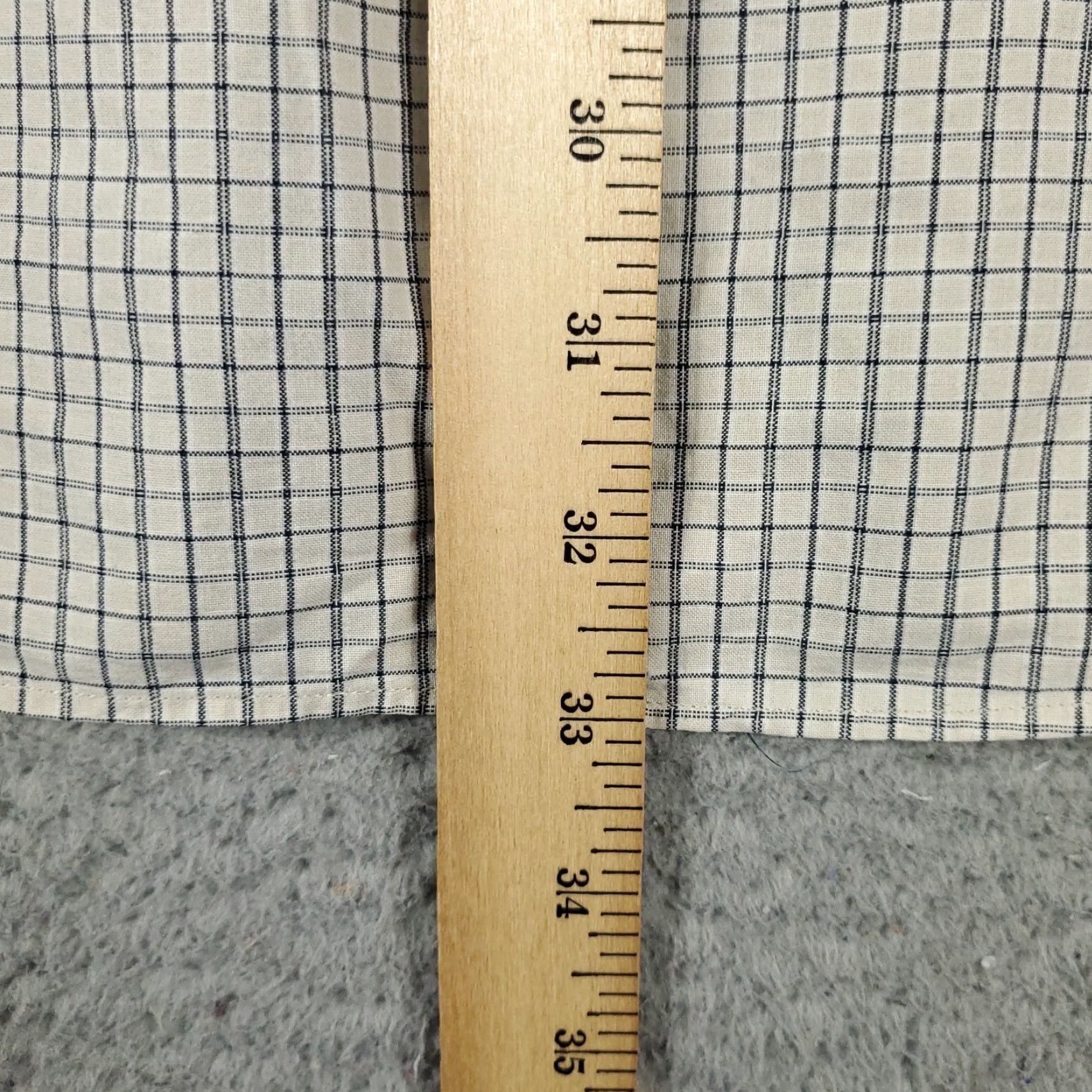 Nautica Nautica Button-Up Shirt Men's XL Blue Check Long Sleeve Casual Regular Fit Size US XL / EU 56 / 4 - 6 Thumbnail