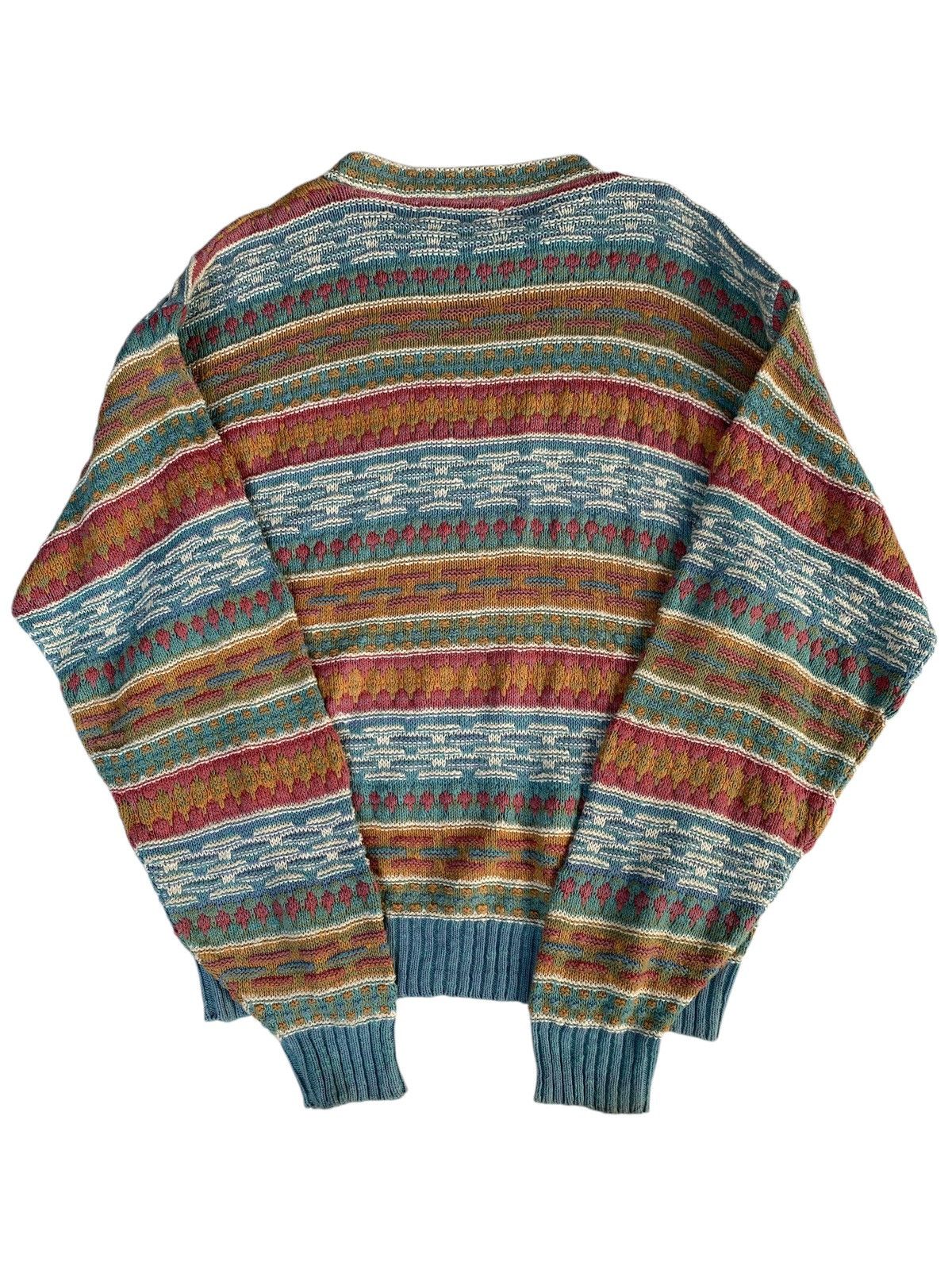 Vintage Vtg Crossing Sweter Design Geneco Usa Size US L / EU 52-54 / 3 - 2 Thumbnail