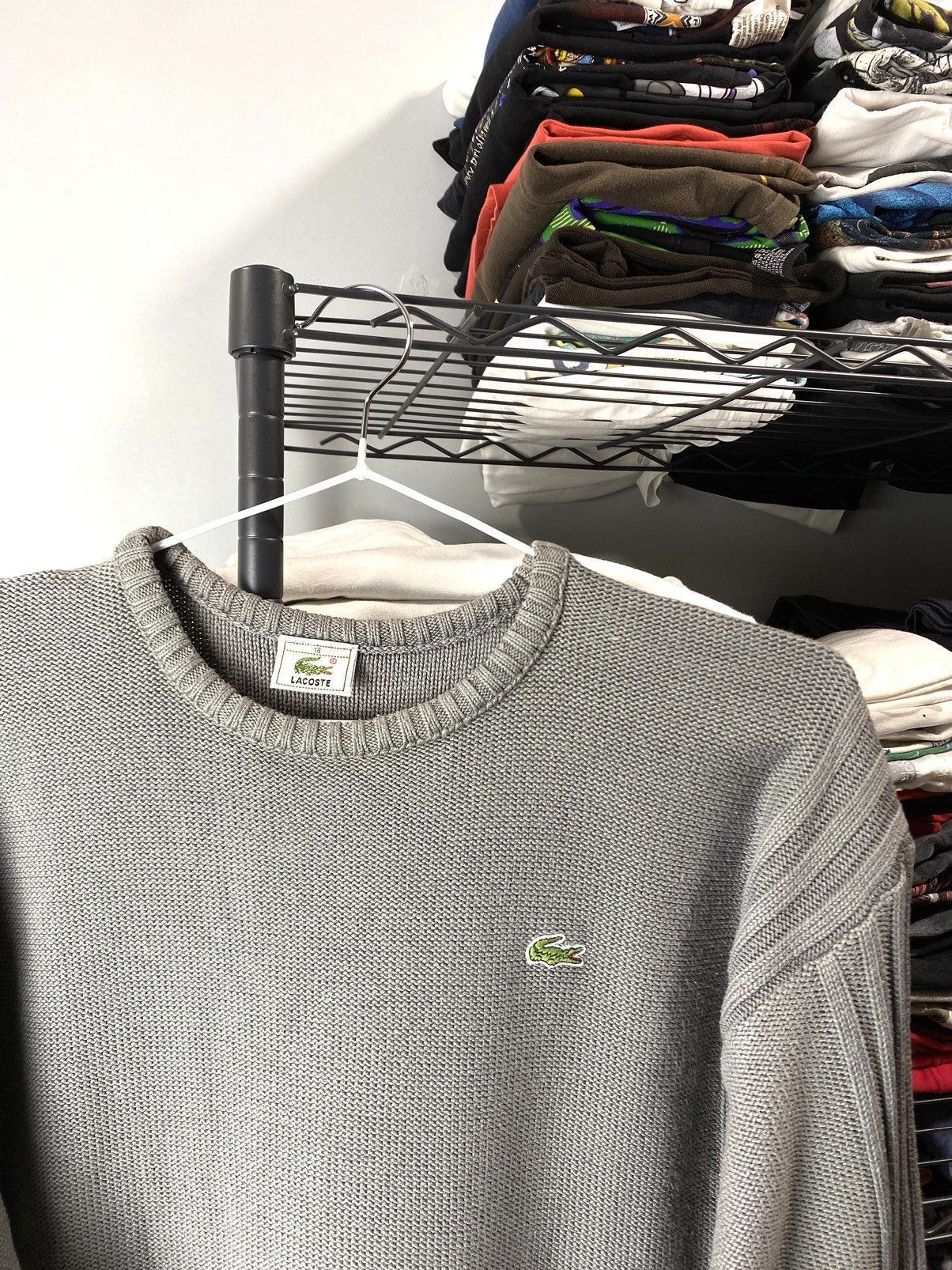 Lacoste 90’s Vintage Lacoste Knit Sweater Casual Wear Size US S / EU 44-46 / 1 - 2 Thumbnail