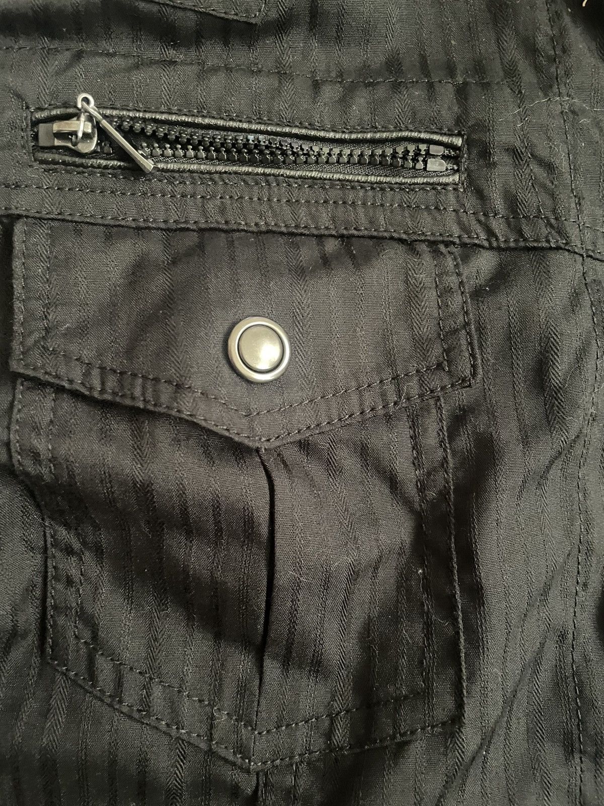 If Six Was Nine 2000s Japanese archive Vkei Belted Zip Shirts Size US L / EU 52-54 / 3 - 5 Thumbnail